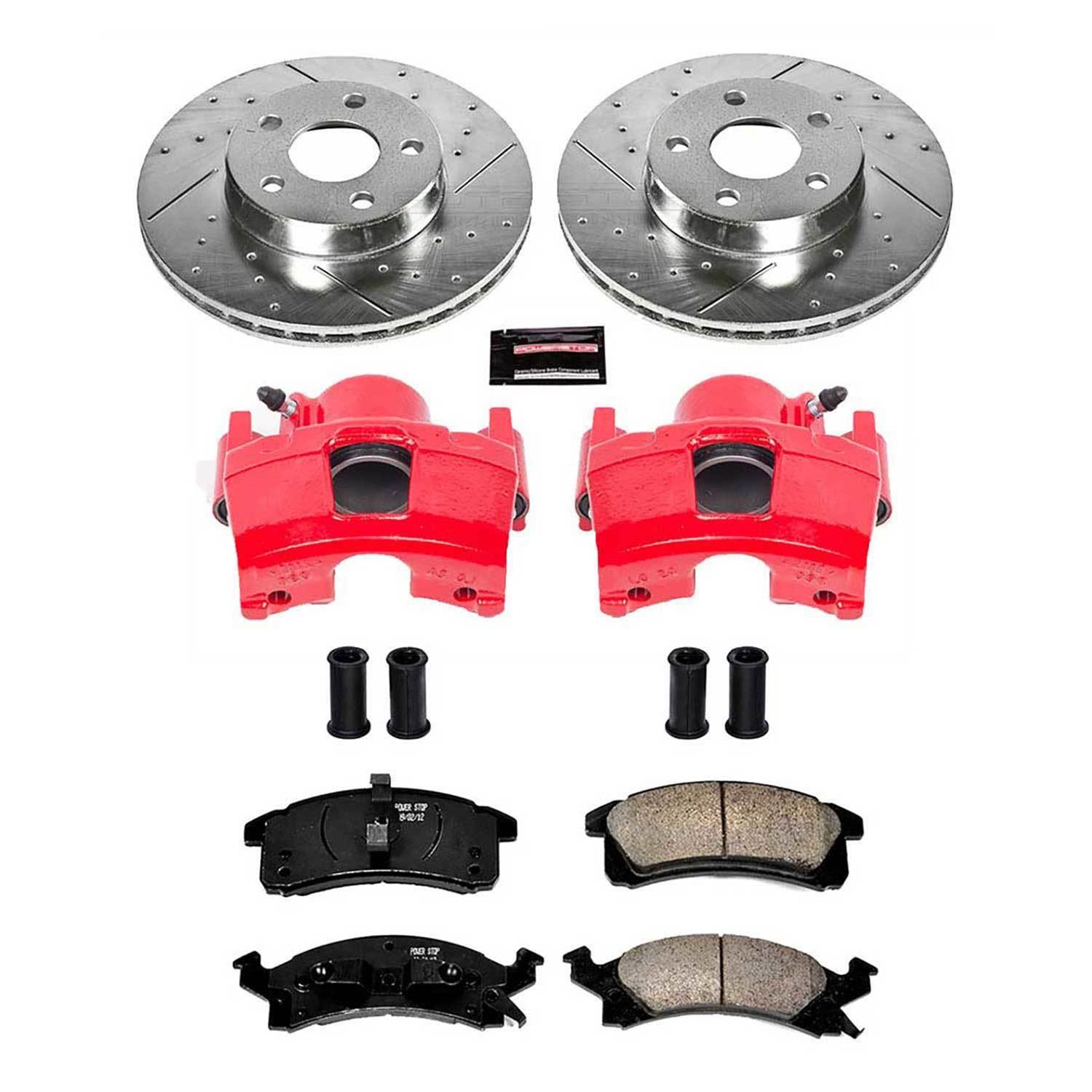 Power Stop KC3156 Power Stop Z23 Evolution Sport Brake Upgrade Kits ...