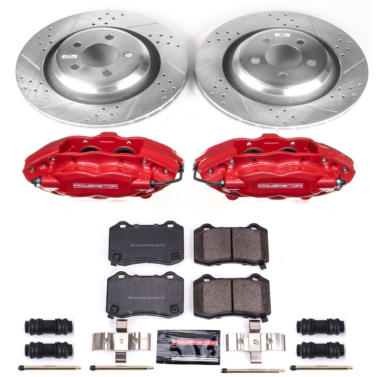 Power Stop 05-10 Chrysler 300 Rear Z23 Evolution Sport Brake Kit w/Calipers (1x psbS5084, 1x psbK4583) thumbnail 5