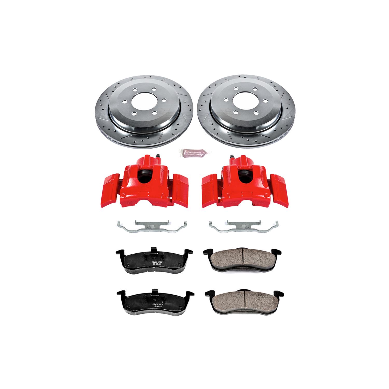 Power Stop KC4683 Power Stop Z23 Evolution Sport Brake Upgrade Kits