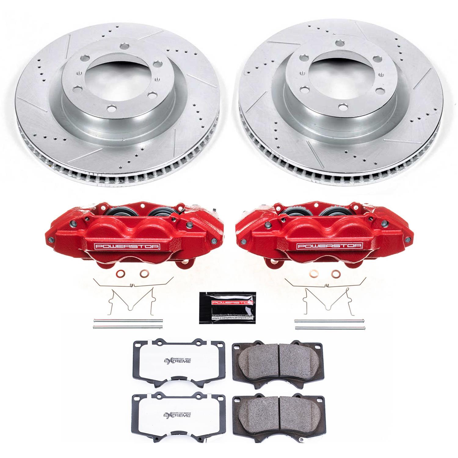 Power Stop KC5873-36 Power Stop Z36 Truck and Tow Brake Upgrade Kits with  Calipers | Summit Racing