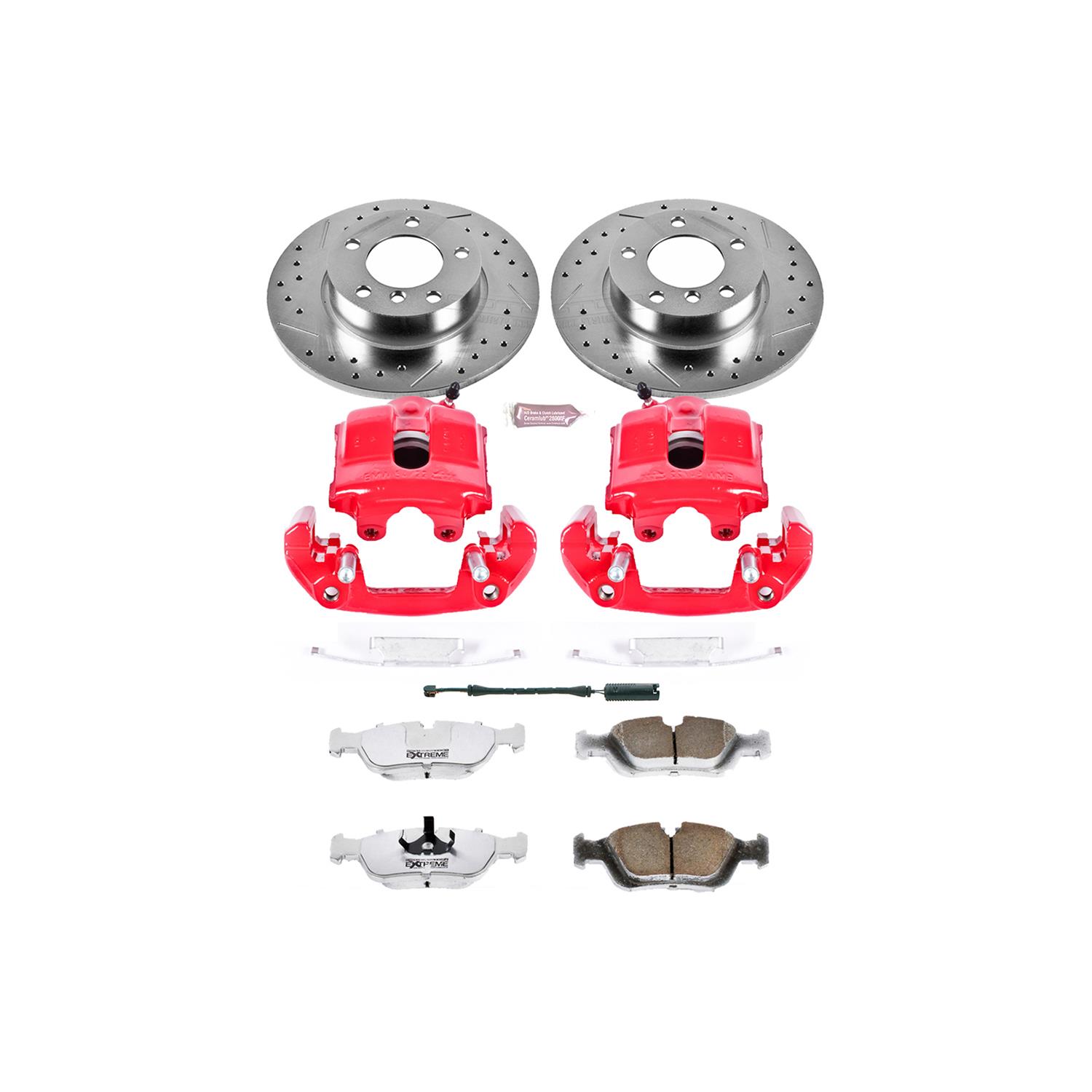 Power Stop K590-26 1-Click Street Warrior Z26 Brake Kit
