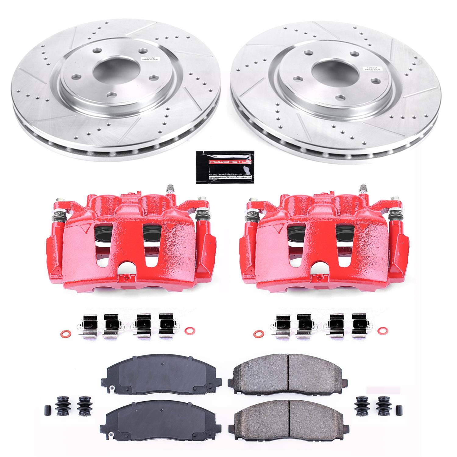 PowerStop Front Z23 Evolution Sport Brake Kit | Chrysler Pacifica (17-19) (K5959) main image 1