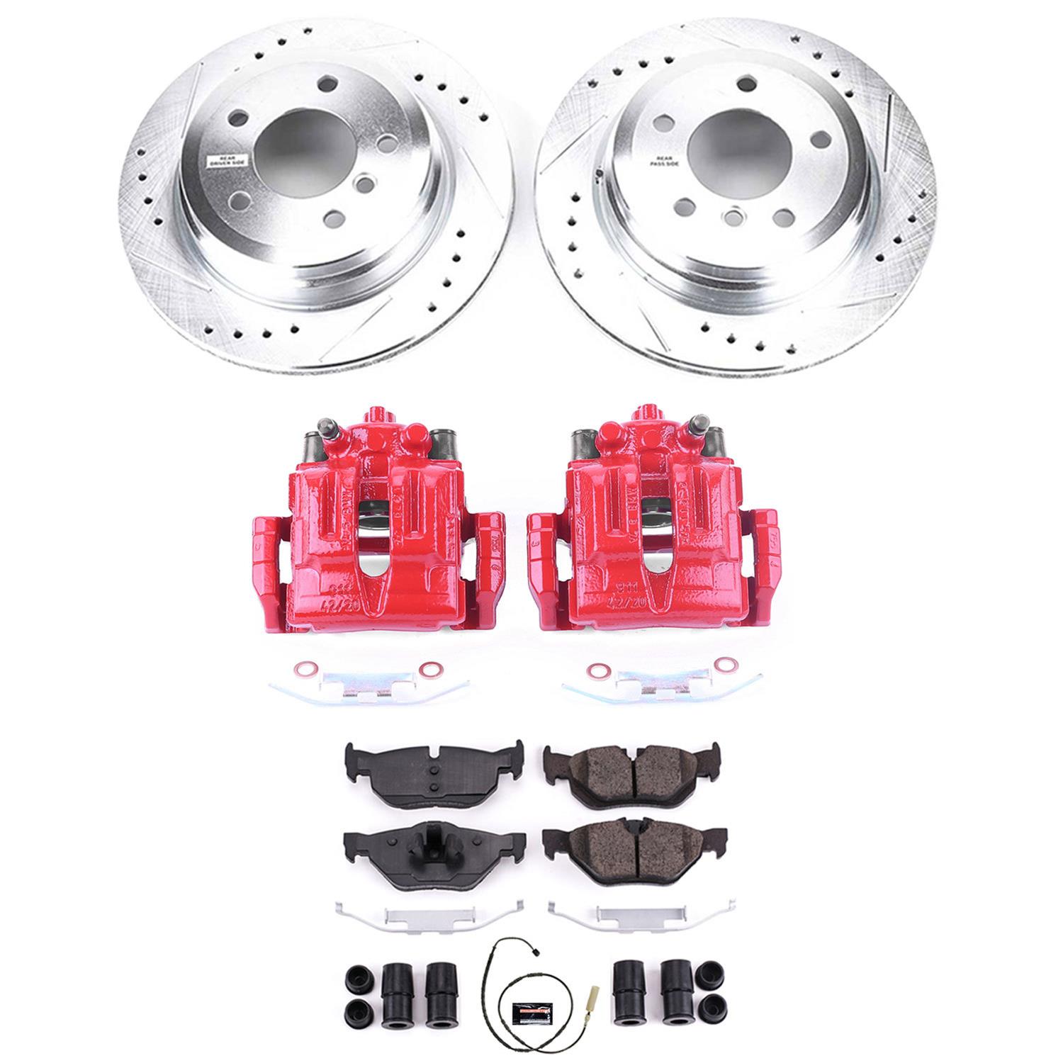 Power Stop 11-13 BMW 328i Rear Z23 Evolution Sport Brake Kit w/Calipers (1x psbS3226, 1x psbK5980) thumbnail 2