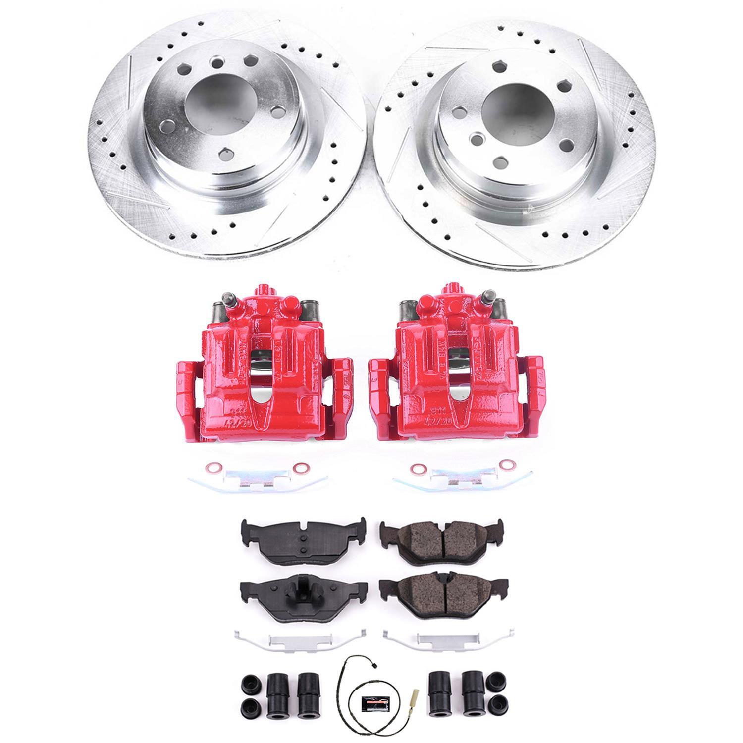 Power Stop 11-13 BMW 328i Rear Z23 Evolution Sport Brake Kit w/Calipers (1x psbS3226, 1x psbK5981) thumbnail 2