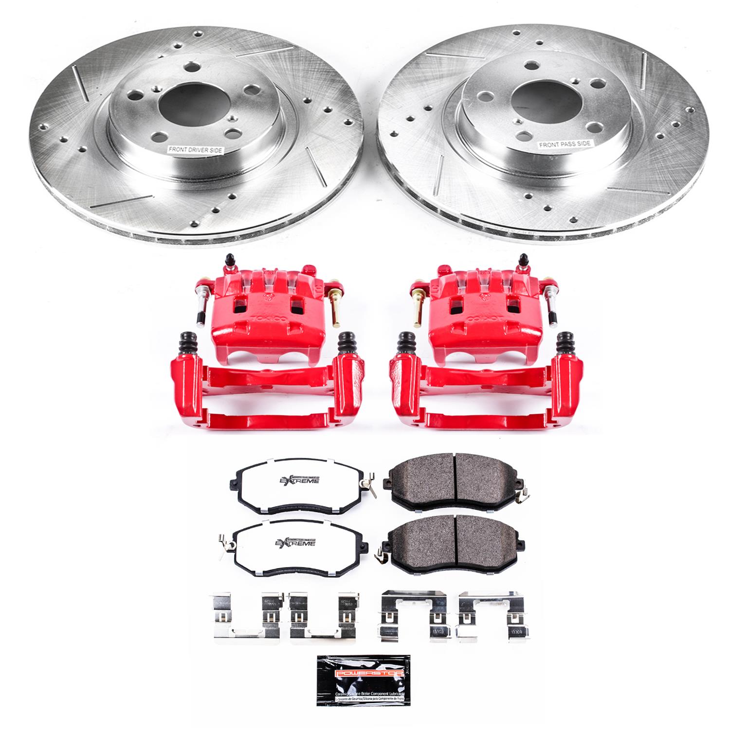 Power Stop 11-16 Subaru Impreza Front Z23 Evolution Sport Brake Kit w/Calipers (1x psbS2682A, 1x psbK6111) thumbnail 7