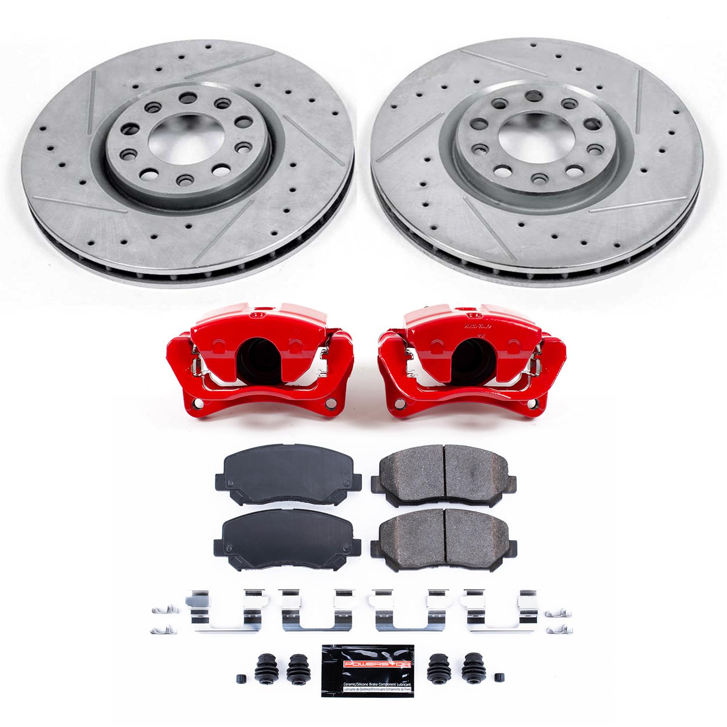 Detroit Axle - Front Brake Pads for 2015-2017 Chrysler 200, 2014-2022