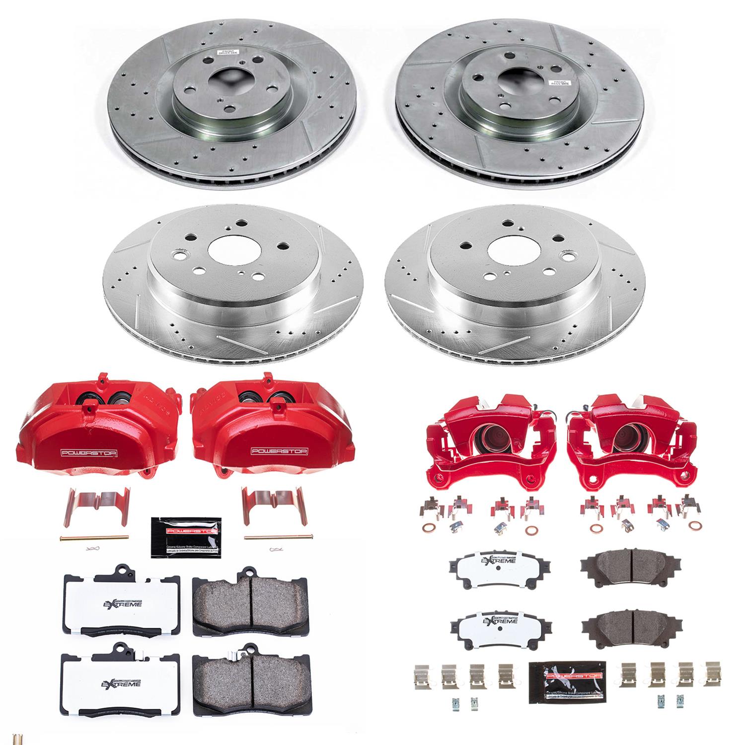 PowerStop Brake Kit | 2007–2011 Lexus GS350 (KOE4634) main image 1