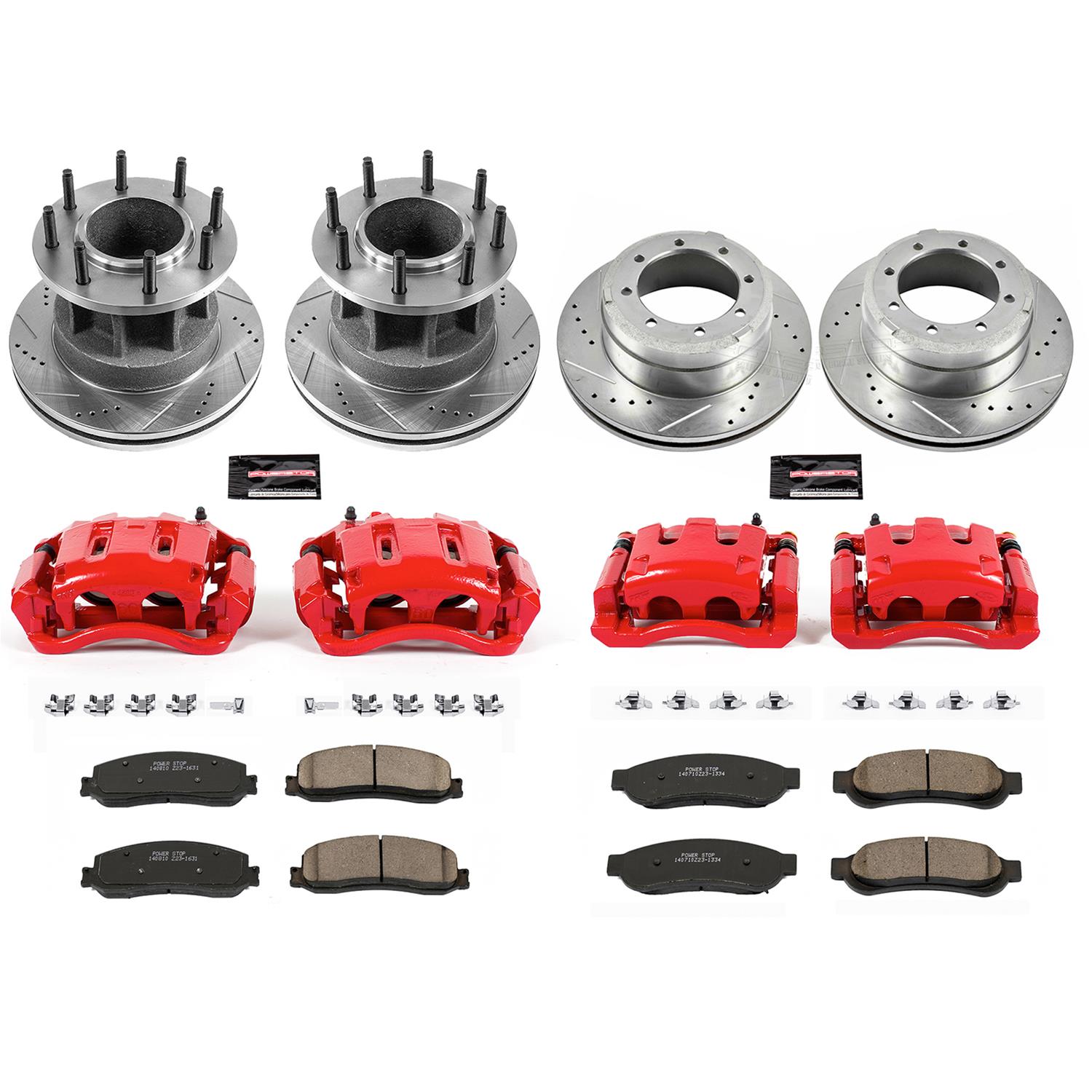 Power Stop KC6527 Power Stop Z23 Evolution Sport Brake Upgrade Kits