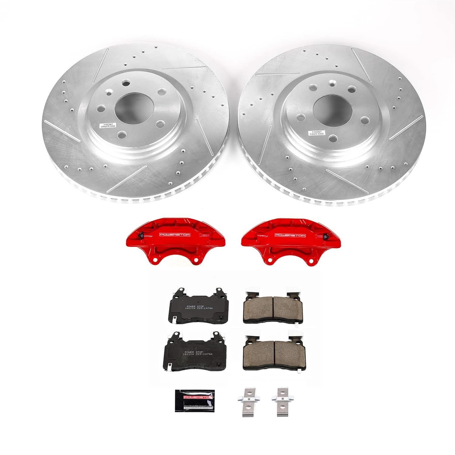 Power Stop 14-19 Chevrolet Corvette Front Z23 Evolution Kit w/Calipers (1x psbK6534, 1x psbS15038) thumbnail 3