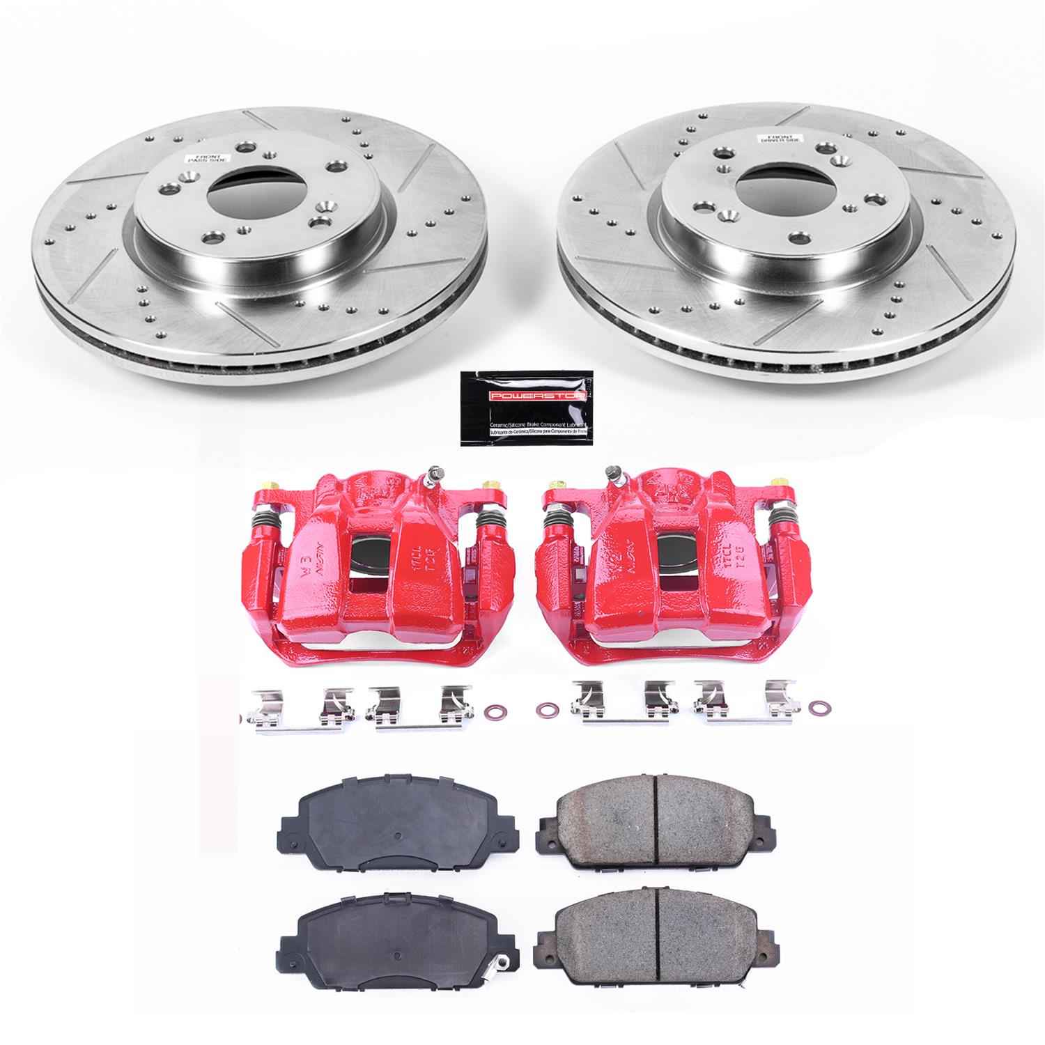 Power Stop 2013 Honda Accord Front Z23 Evolution Sport Brake Kit w/Calipers (1x psbK6777, 1x psbS7106) thumbnail 7