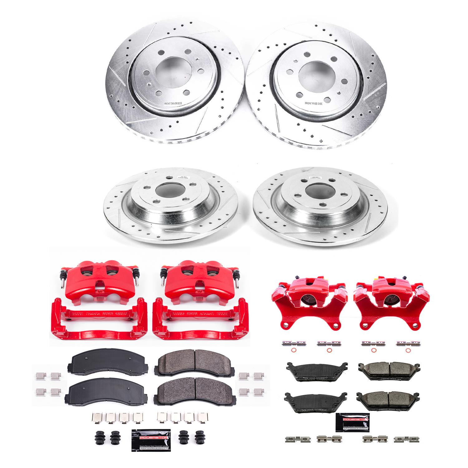 Power Stop 15-17 Ford F-150 Front & Rear Z23 Evolution Sport Brake Kit w/Calipers (1x psbS5500, 1x psbS5404, 1x psbK6814, 1x psbK3167) thumbnail 2