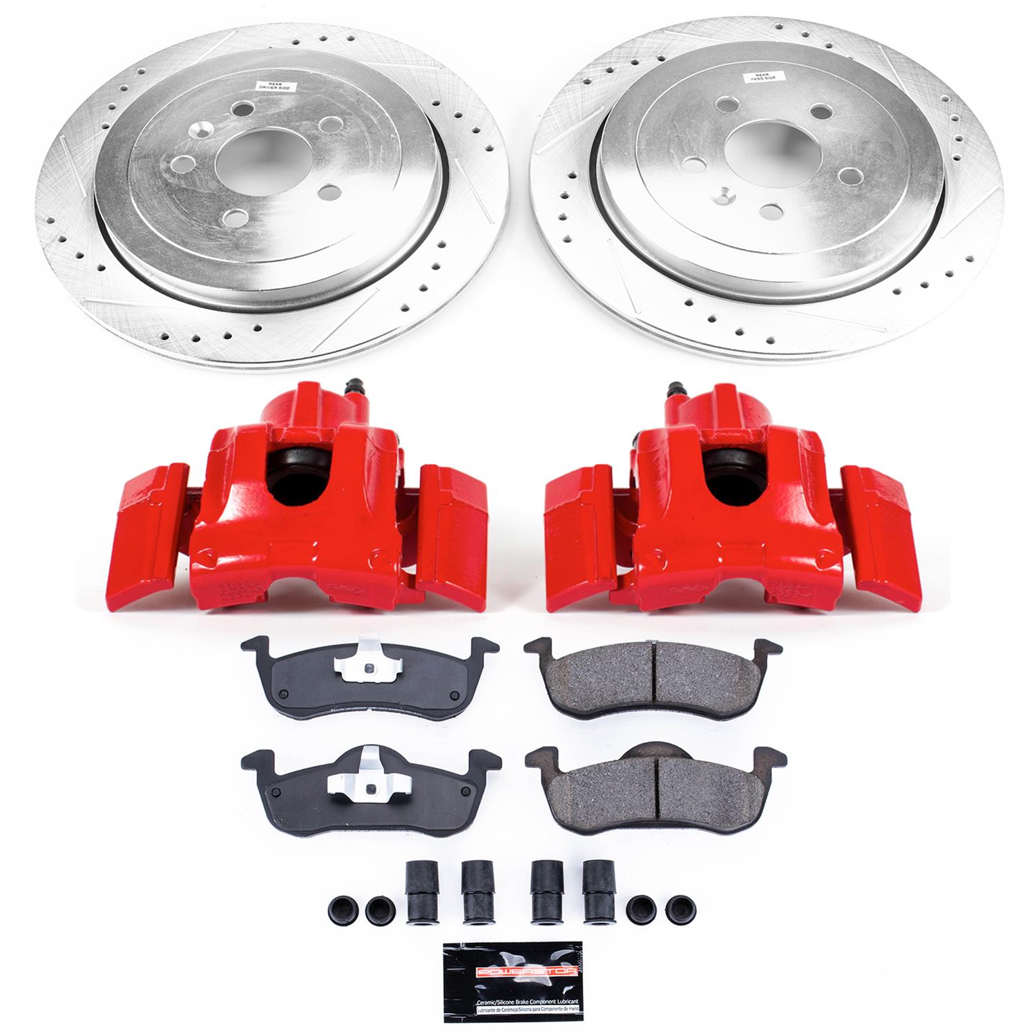 Power Stop 13-19 Lincoln MKT Rear Z23 Evolution Sport Brake Kit w/Calipers (1x psbS5048, 1x psbK6819) thumbnail 9