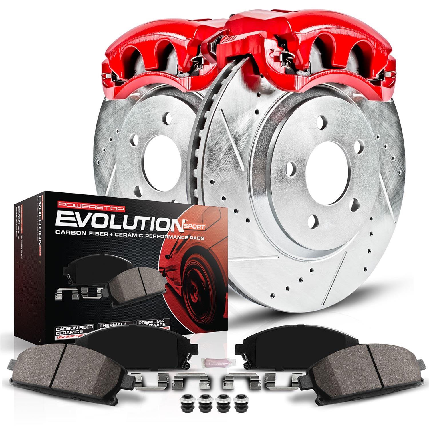 Power Stop 14-18 Subaru Forester Rear Z23 Evolution Kit w/Calipers (1x psbK6978, 1x psbS6376) thumbnail 4