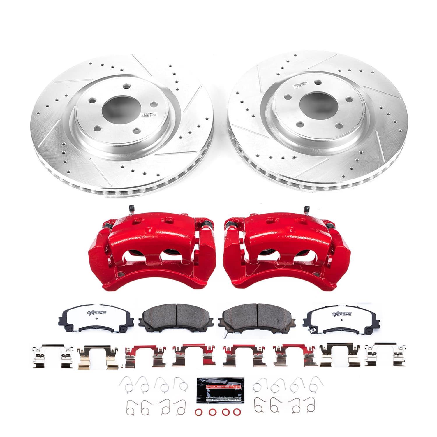 Power Stop 2019 Nissan Rogue Front Z26 Street Kit w/Calipers (1x psbK7034-26, 1x psbS7146) thumbnail 7