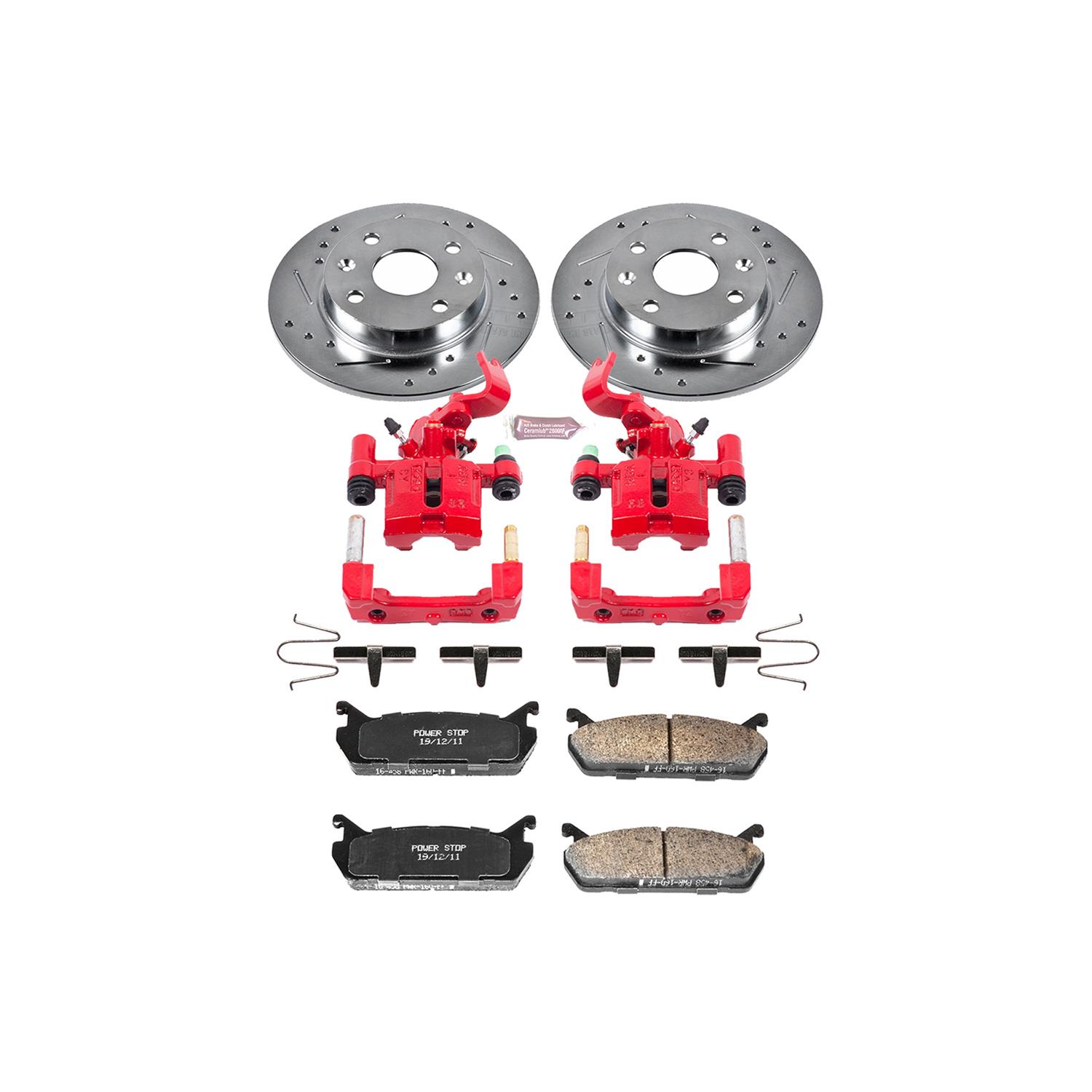 Power Stop KC719 Power Stop Z23 Evolution Sport Brake Upgrade Kits with