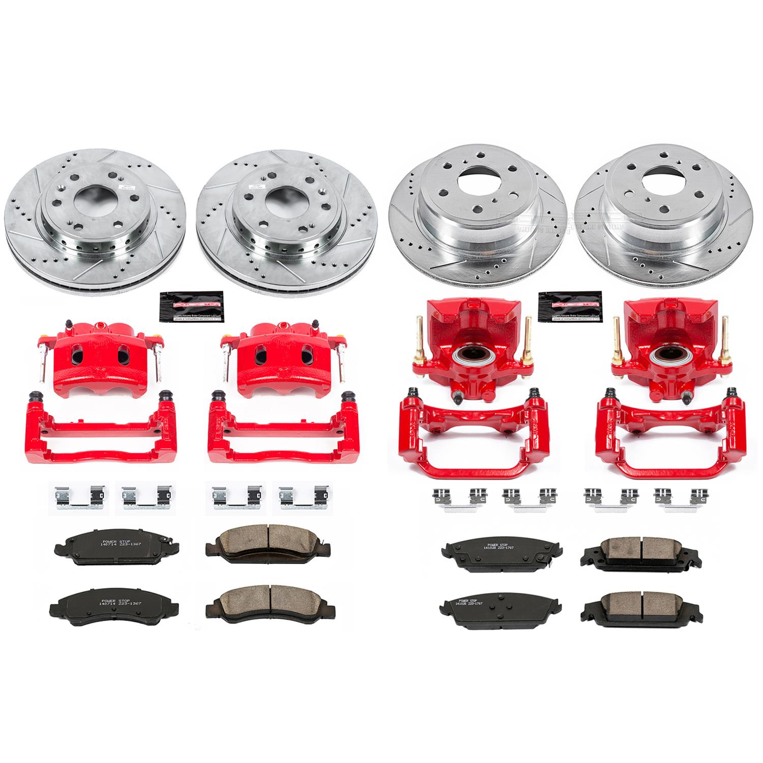 Power Stop 15-19 Chevrolet Tahoe Front & Rear Z23 Evolution Sport Brake Kit w/Calipers (1x psbK6562, 1x psbS5030, 1x psbK5519, 1x psbS4918A) thumbnail 7