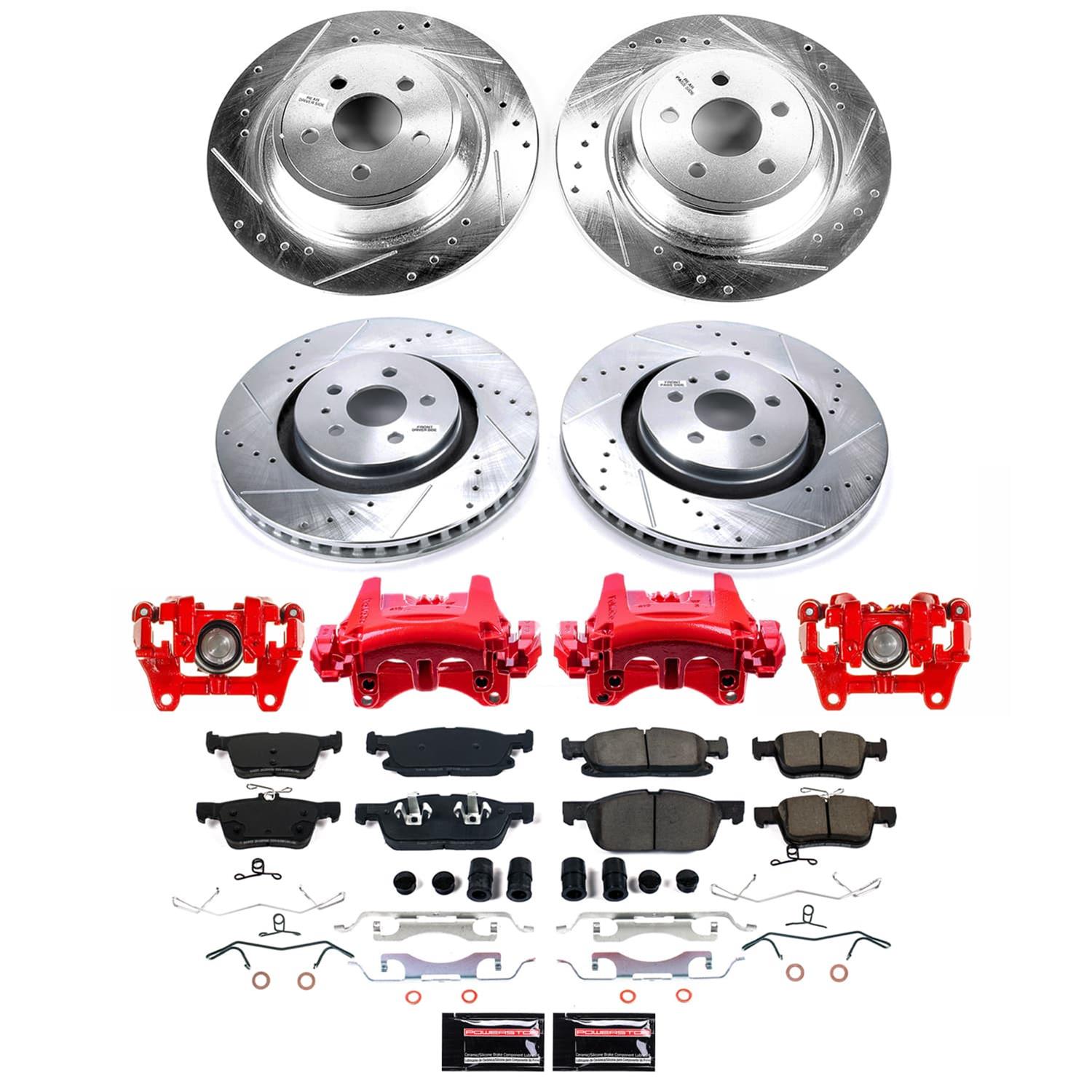 PowerStop K7253 PowerStop Z23 Evolution Sport Brake Upgrade Kits