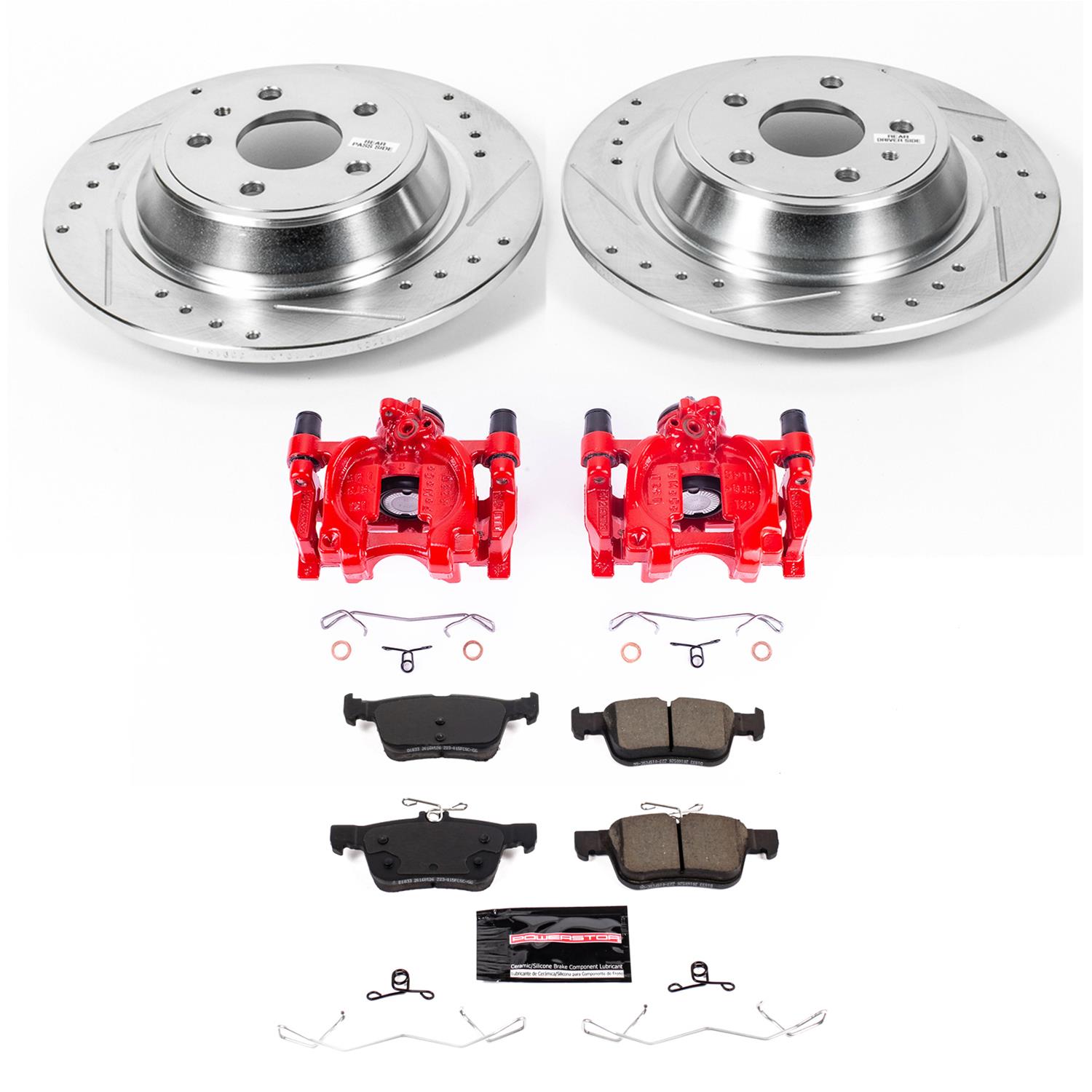 Power Stop 17-20 Ford Fusion Rear Z23 Evolution Kit w/Calipers (1x psbS5476, 1x psbK8533) thumbnail 2