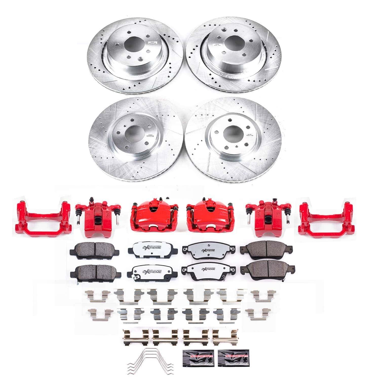 Power Stop 14-15 Infiniti Q60 Front and Rear Z26 Street Kit w/Calipers (1x psbK3022-26, 1x psbS3738, 1x psbS3702, 1x psbK9062-26) thumbnail 7