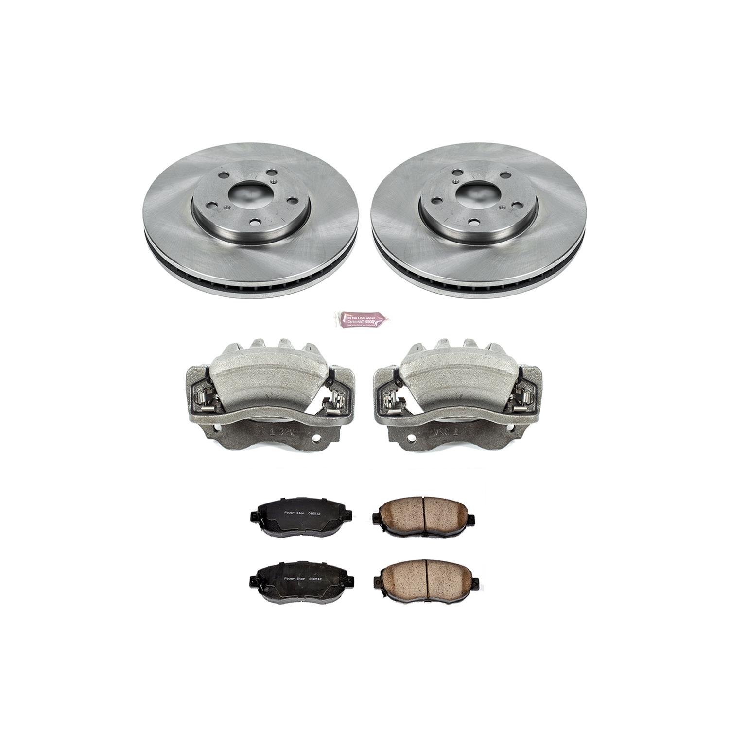 Power Stop 01-05 Lexus IS300 Front Autospecialty Kit w/Cals (1x psbL2778, 2x psbJBR716, 1x psbL2779, 1x psb16-619) thumbnail 2