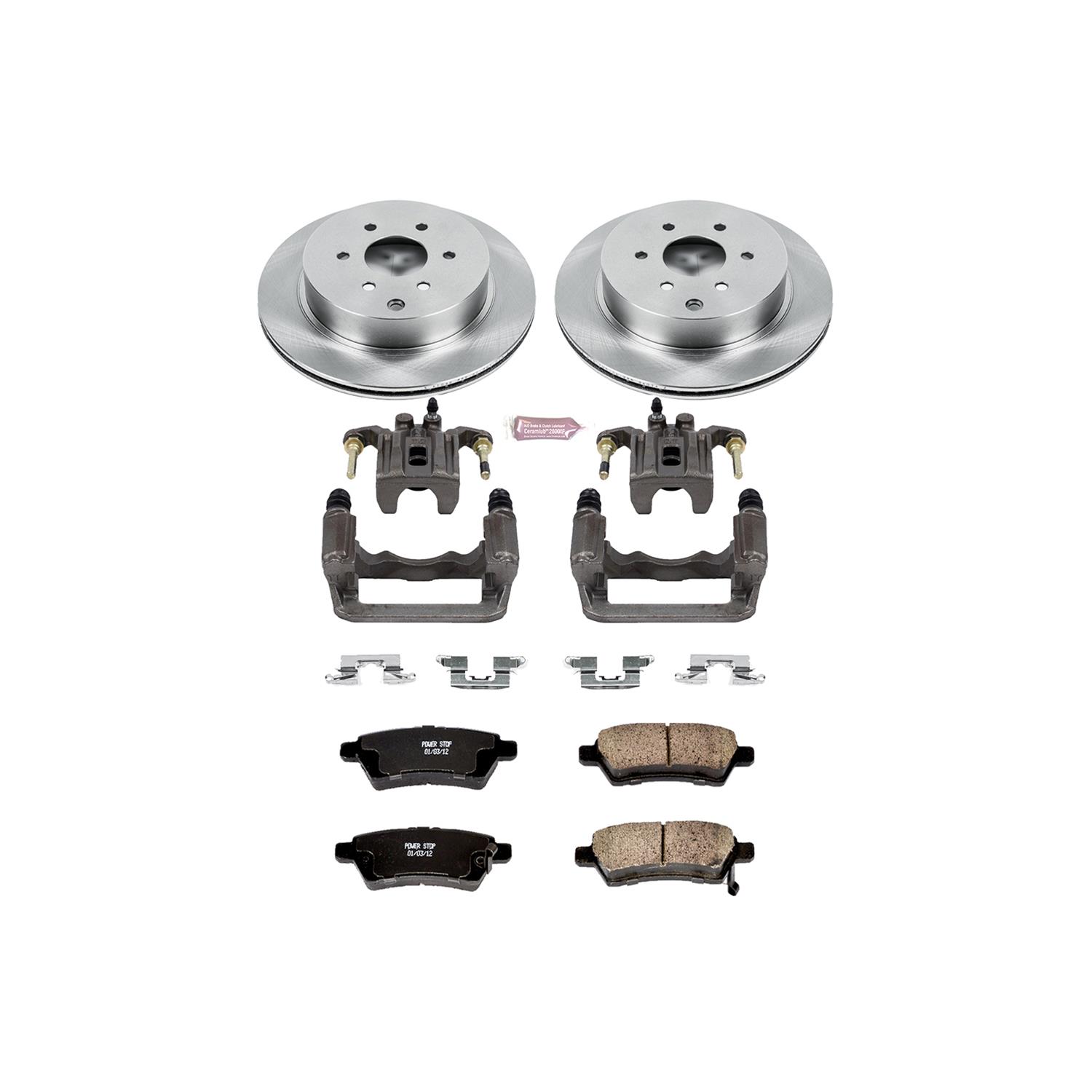 Power Stop Power Stop Z17 Evolution Plus Stock Replacement Brake Kits Calipers | Summit Racing