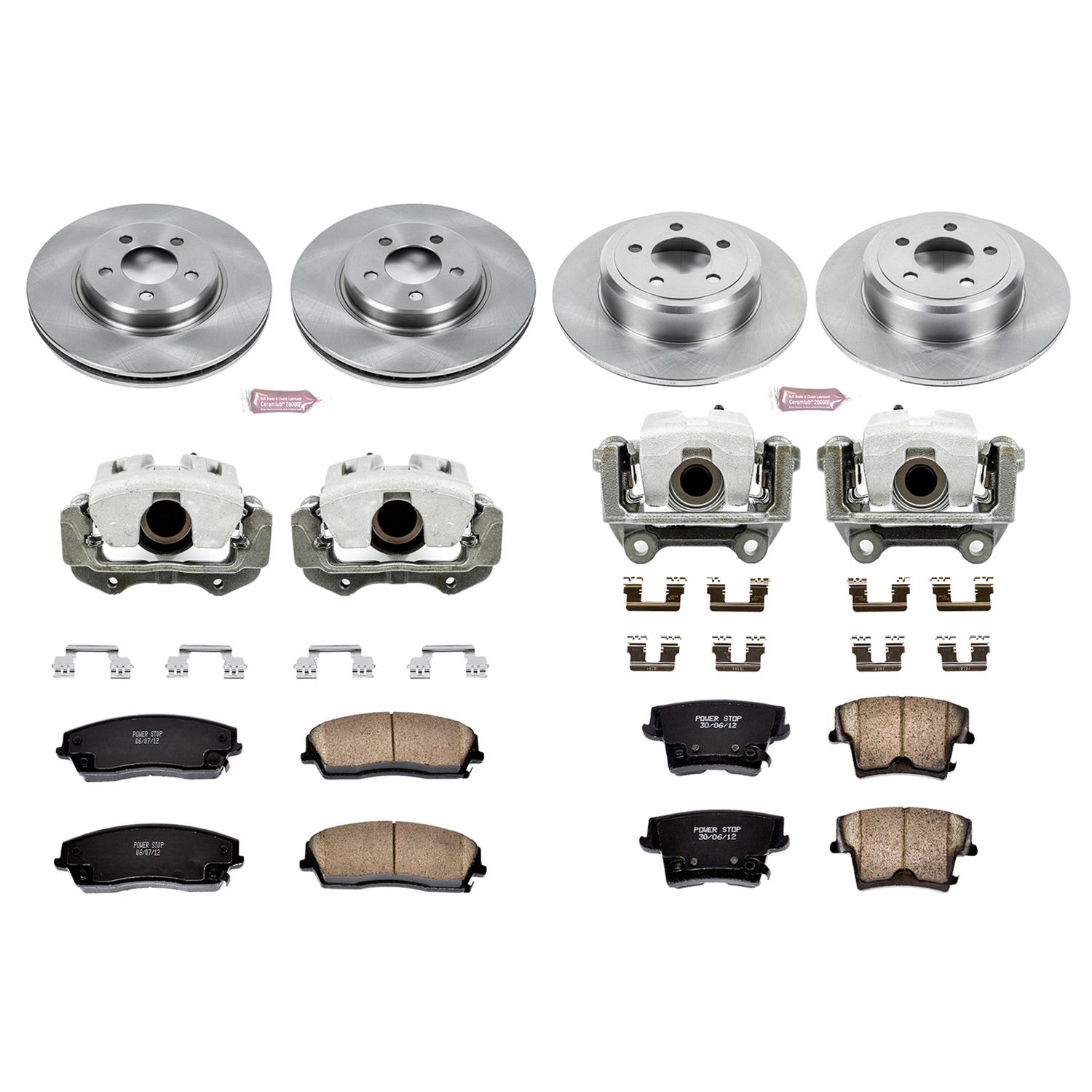 Power Stop 05-19 Chrysler 300 Front & Rear Autospecialty Brake Kit w/Calipers (1x psbKCOE1714, 1x psbKCOE1719) thumbnail 2