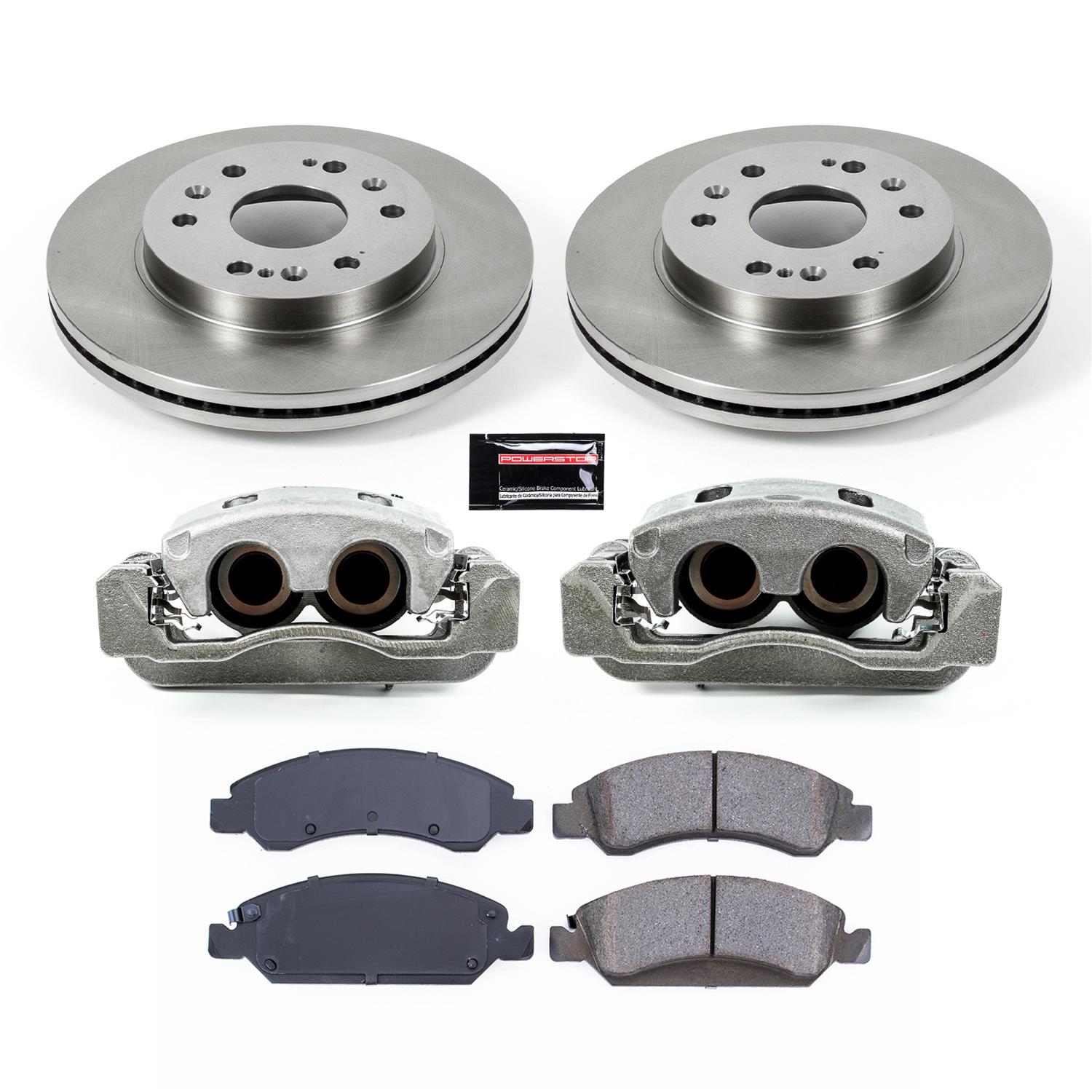 Power Stop 15-20 GMC Yukon XL Front Autospecialty Kit w/Cals (1x psbL4918A, 2x psbAR8654, 1x psbL4919A, 1x psb16-1363) thumbnail 2