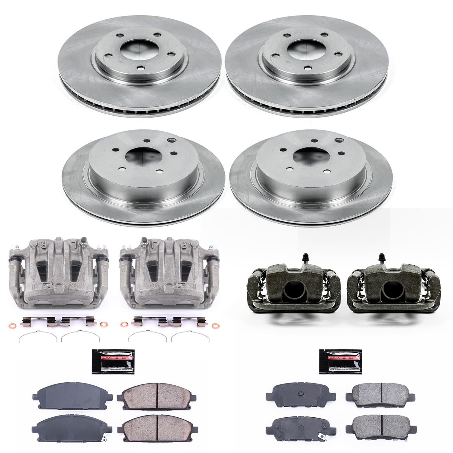 Power Stop 04-09 Nissan Quest Front & Rear Autospecialty Brake Kit w/Calipers (1x psbKCOE150, 1x psbKCOE2427) thumbnail 2