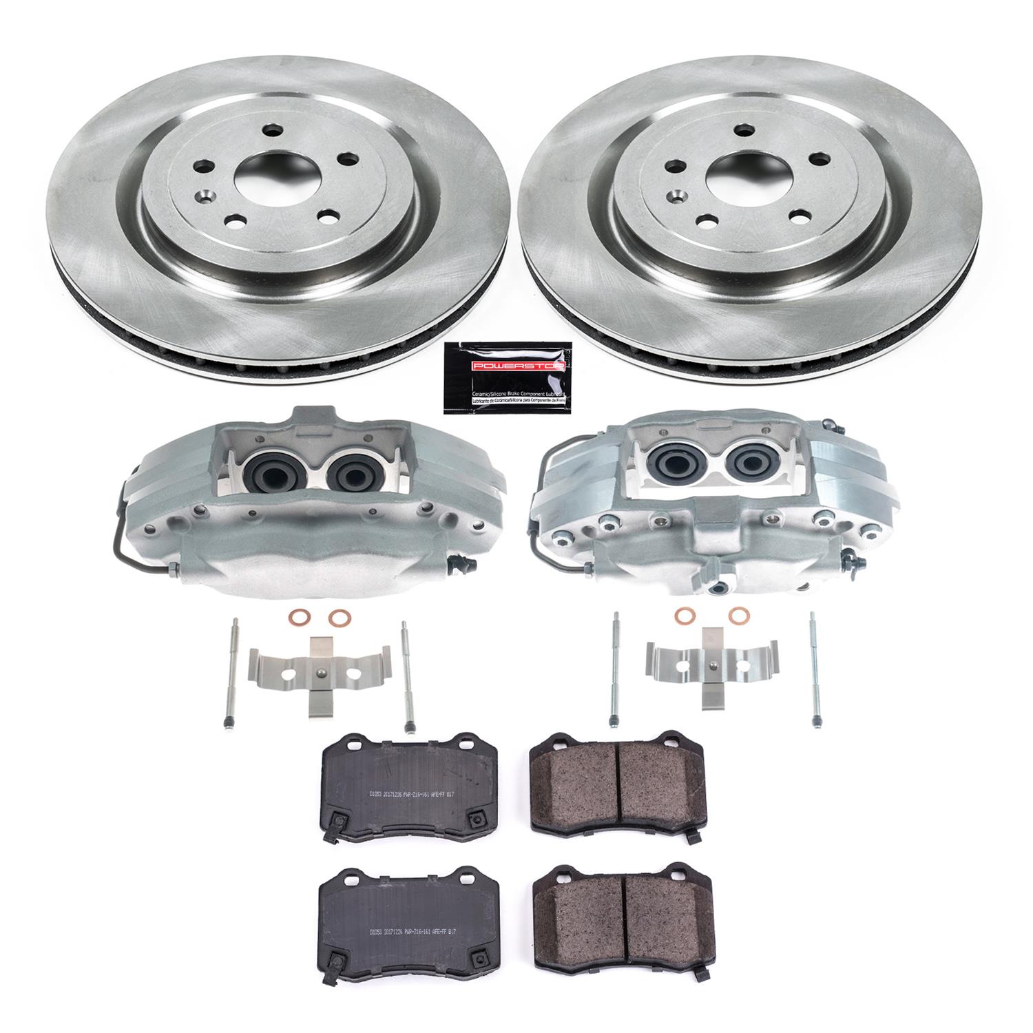 Power Stop 09-15 Cadillac CTS Rear Autospecialty Kit w/Cals (1x psbKOE3019, 1x psbL5115, 1x psbL5114) thumbnail 9