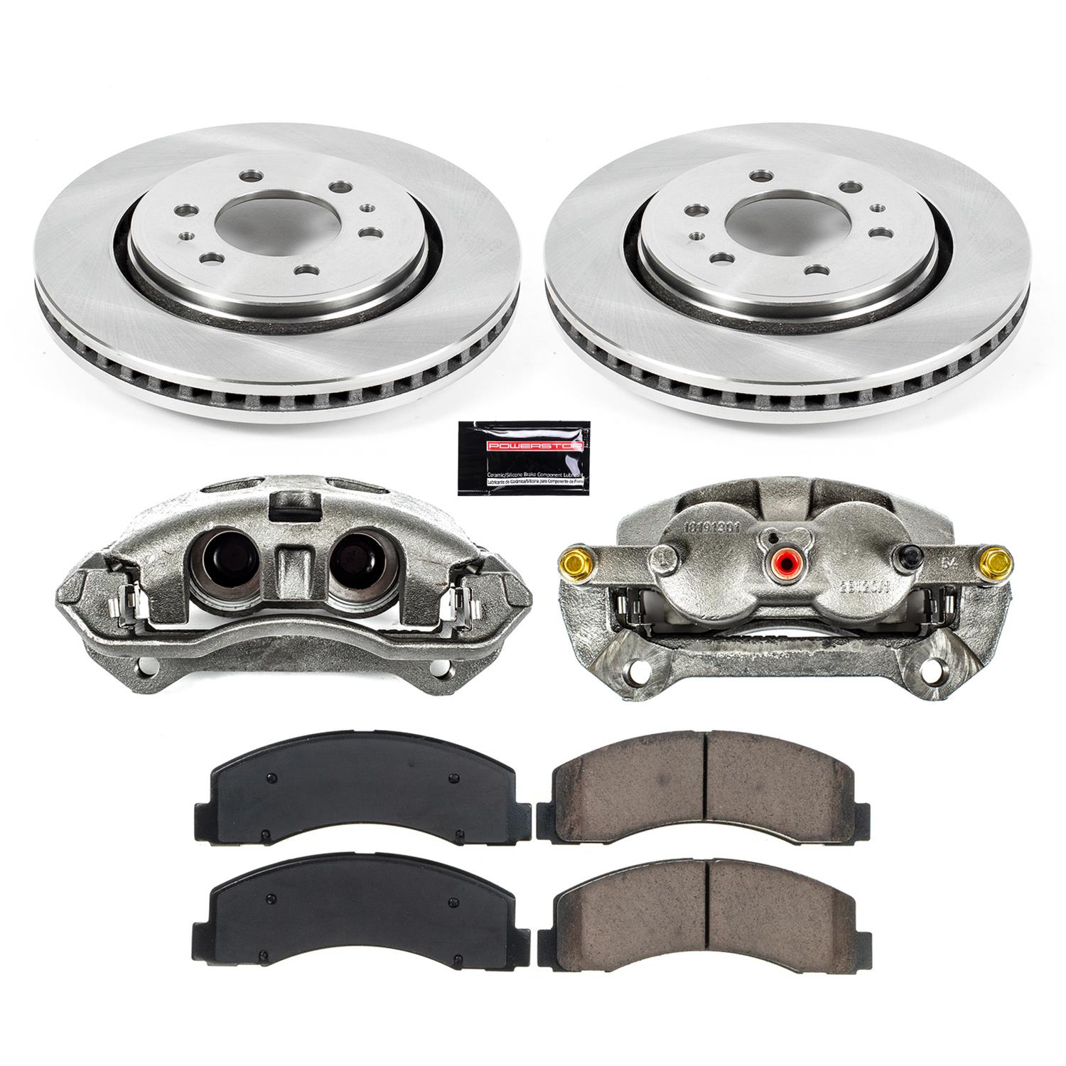 Power Stop 12-20 Ford F-150 Front Autospecialty Kit w/Cals (2x psbAR85108, 1x psbL5405, 1x psbL5404, 1x psb16-2087) thumbnail 2