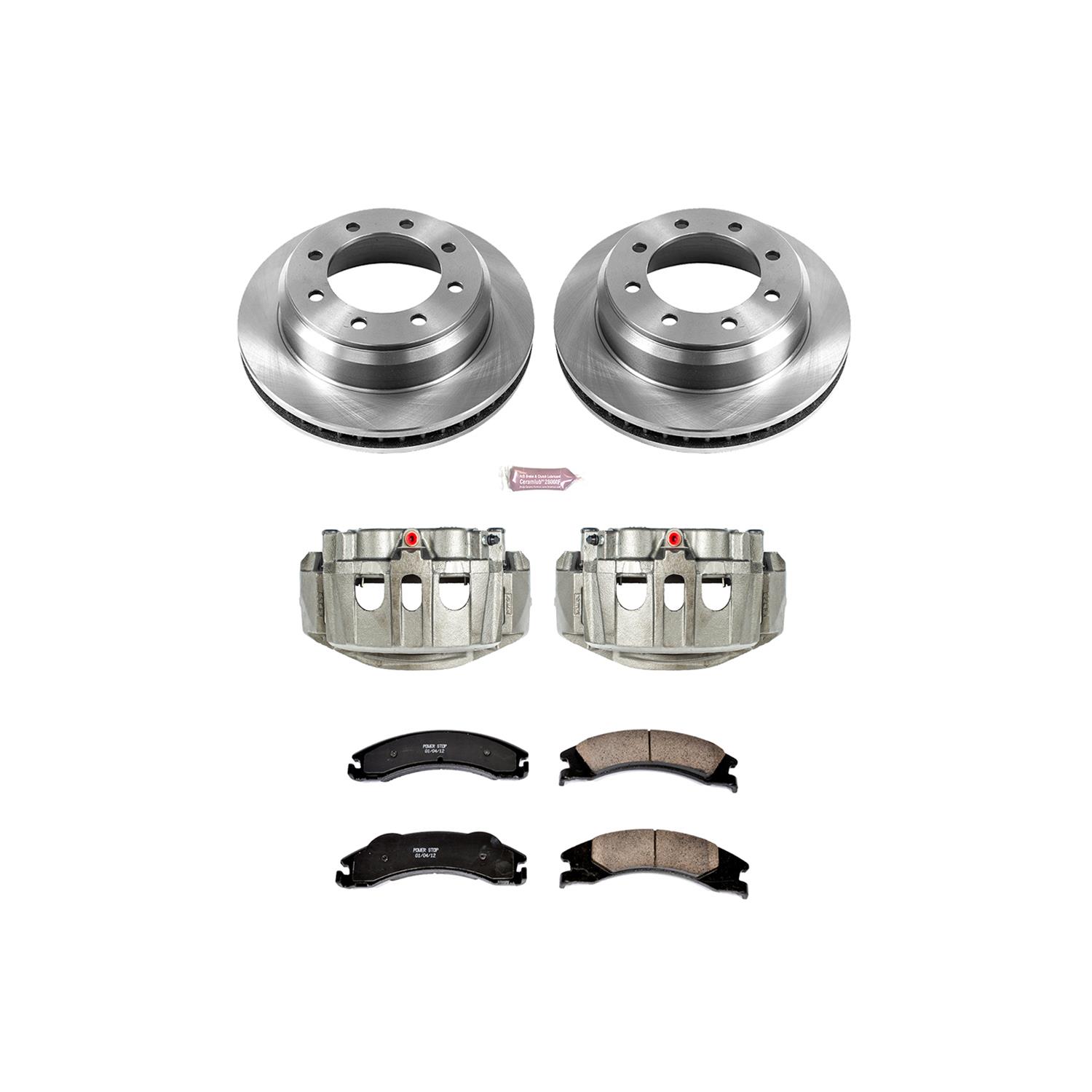 Power Stop 17-18 Ford E-450 Super Duty Rear Autospecialty Kit w/Cals (2x psbAR85123, 1x psbL5074, 1x psbL5075, 1x psb16-1329) thumbnail 2