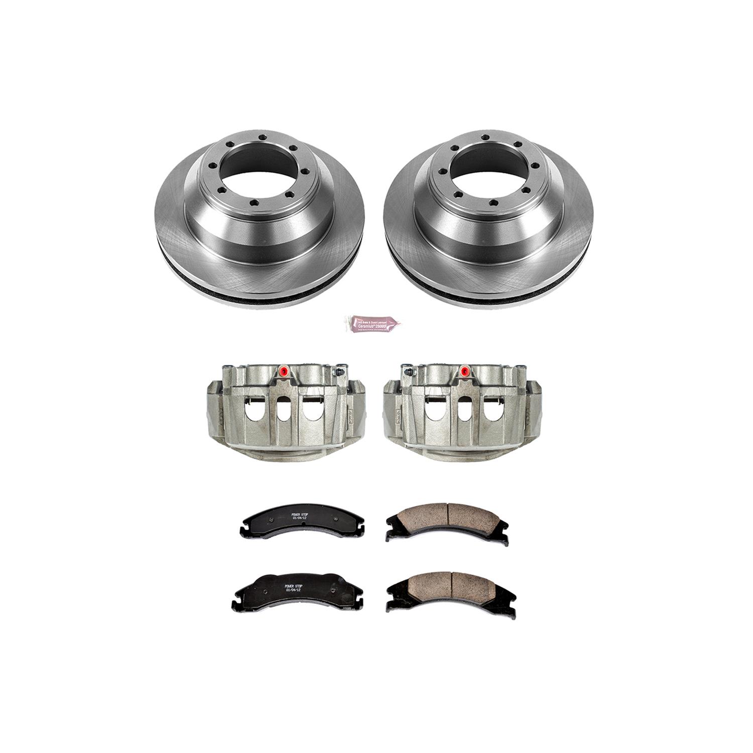 Power Stop 17-18 Ford E-450 Super Duty Rear Autospecialty Kit w/Cals (1x psbL5074, 1x psbL5075, 2x psbAR85125, 1x psb16-1329) thumbnail 2