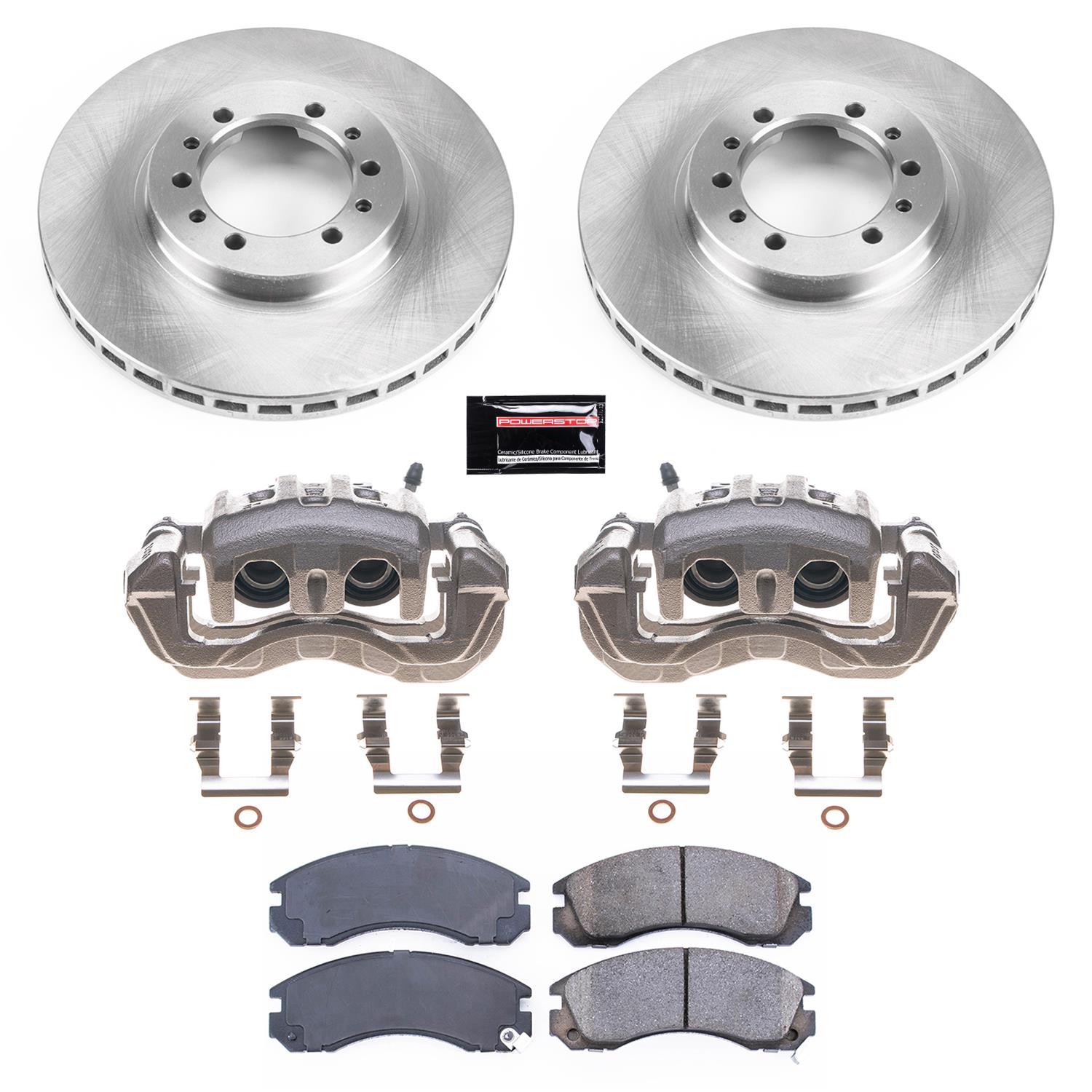 Power Stop KCOE4981 Power Stop Z17 Evolution Plus Stock 