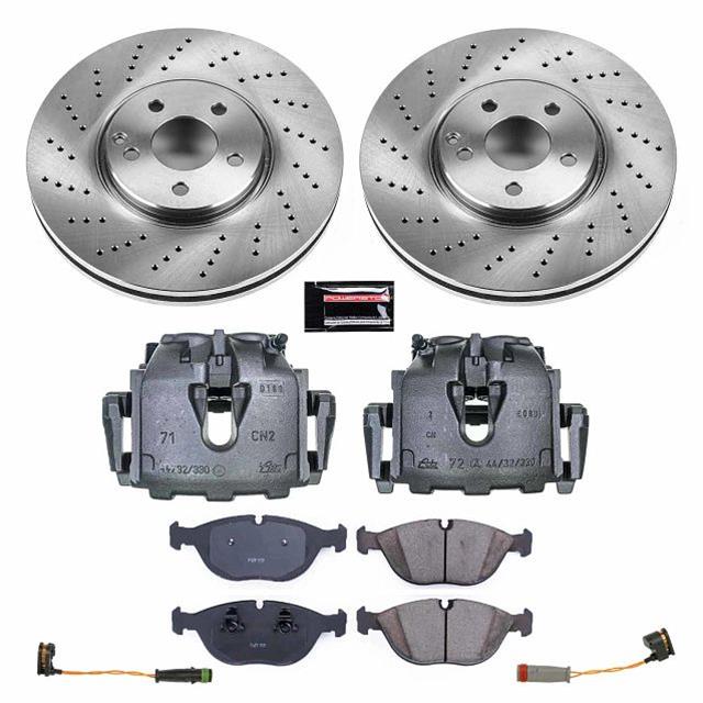 Power Stop KCOE5118 Power Stop Z17 Evolution Plus Stock Replacement Brake Kits with Calipers
