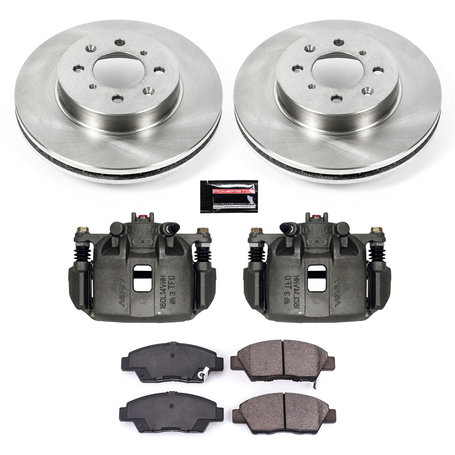 PowerStop KCOE5382 PowerStop Z17 Evolution Plus Stock Replacement
