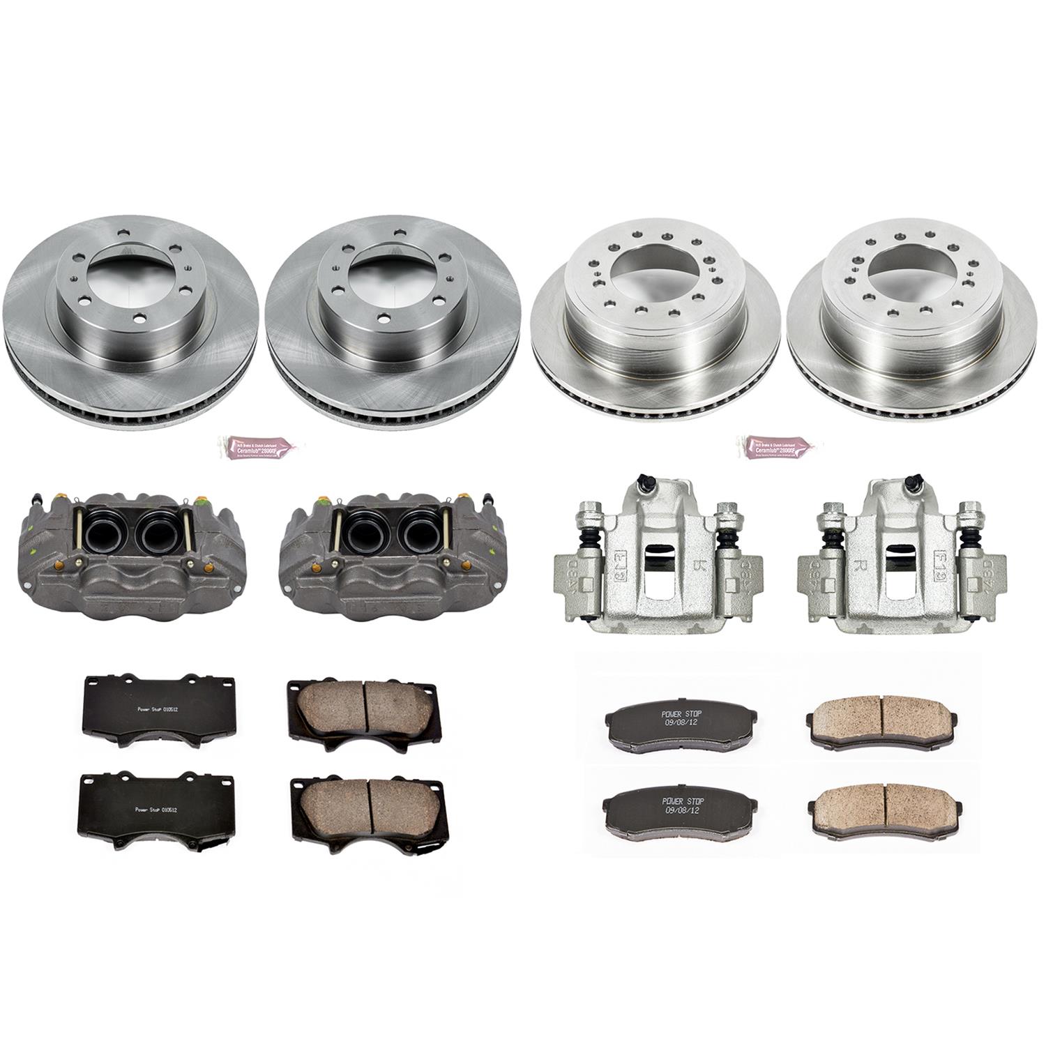 Power Stop Z17 Evolution Coated Brake Kit - Front | 2006-2007 Subaru WRX (CRK2367)