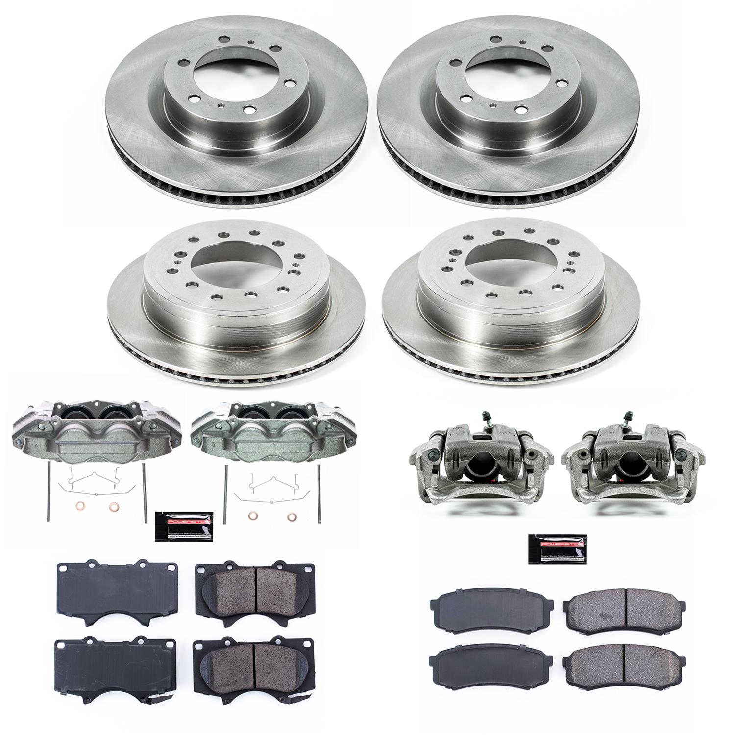 Power Stop 16-22 Lexus GX460 Front & Rear Autospecialty Kit w/Calipers (Bundled Kit) thumbnail 2