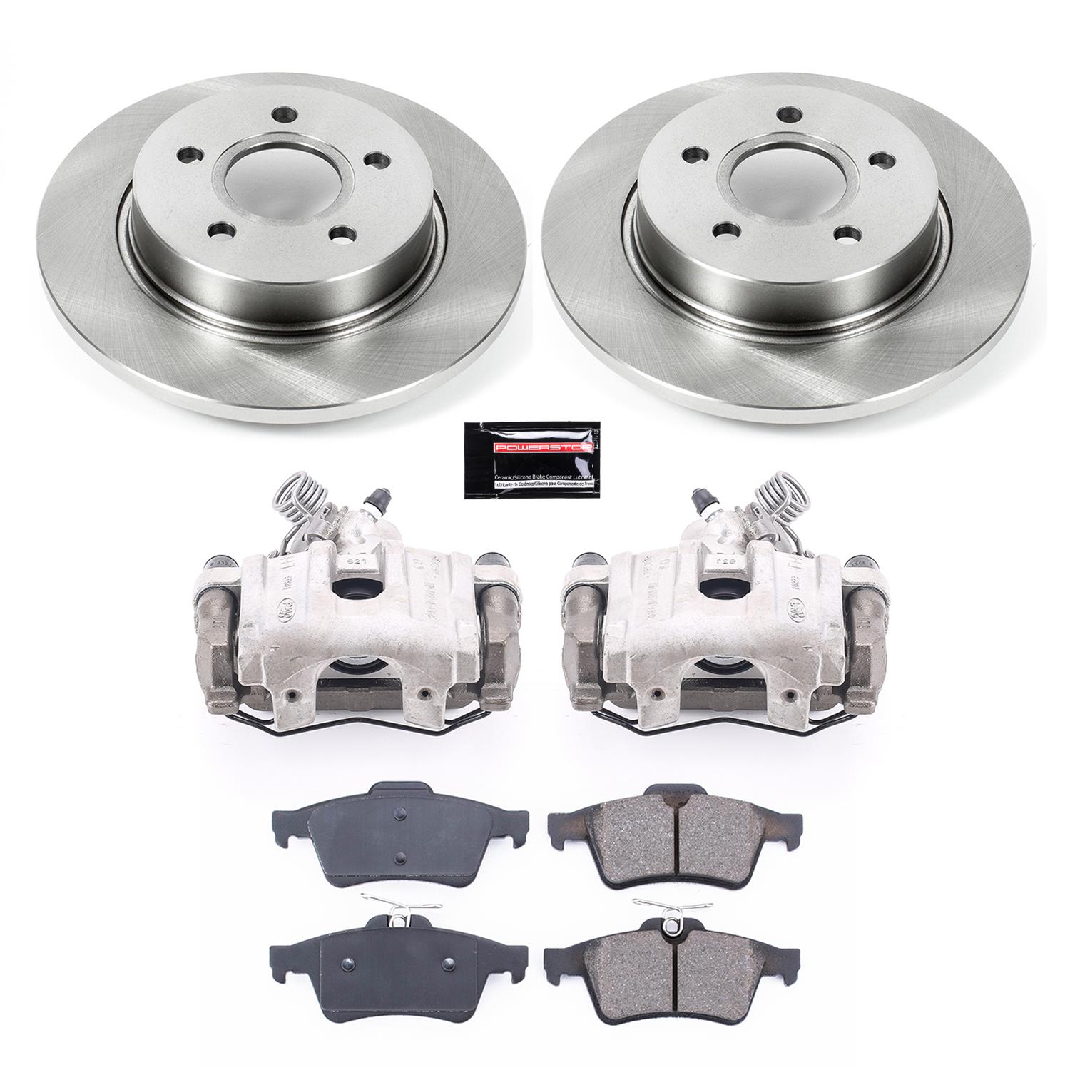 Power Stop 12-18 Ford Focus Rear Autospecialty Brake Kit w/Calipers thumbnail 2