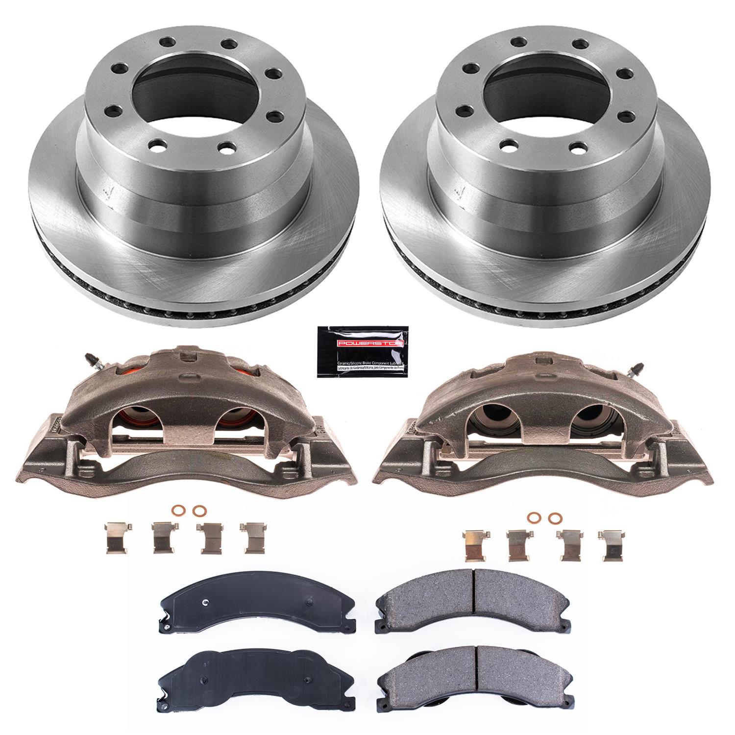 Power Stop 09-19 GMC Savana 4500 Rear Autospecialty Kit w/Cals (2x psbAR82151, 1x psb16-1411, 1x psbL5290, 1x psbL5291) thumbnail 2