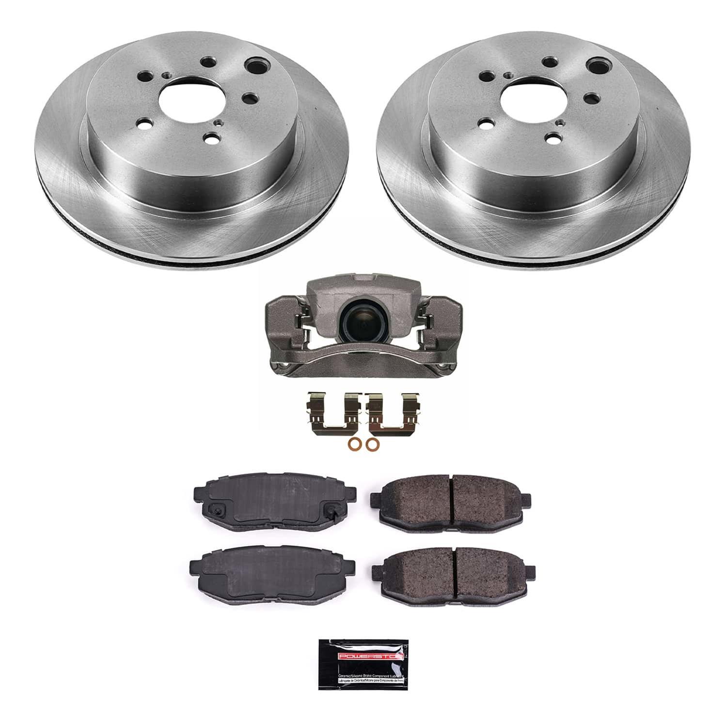 Power Stop 13-22 Ford F-350 Super Duty Front and Rear Autospecialty Kit w/Calipers (Bundled Kit) thumbnail 2