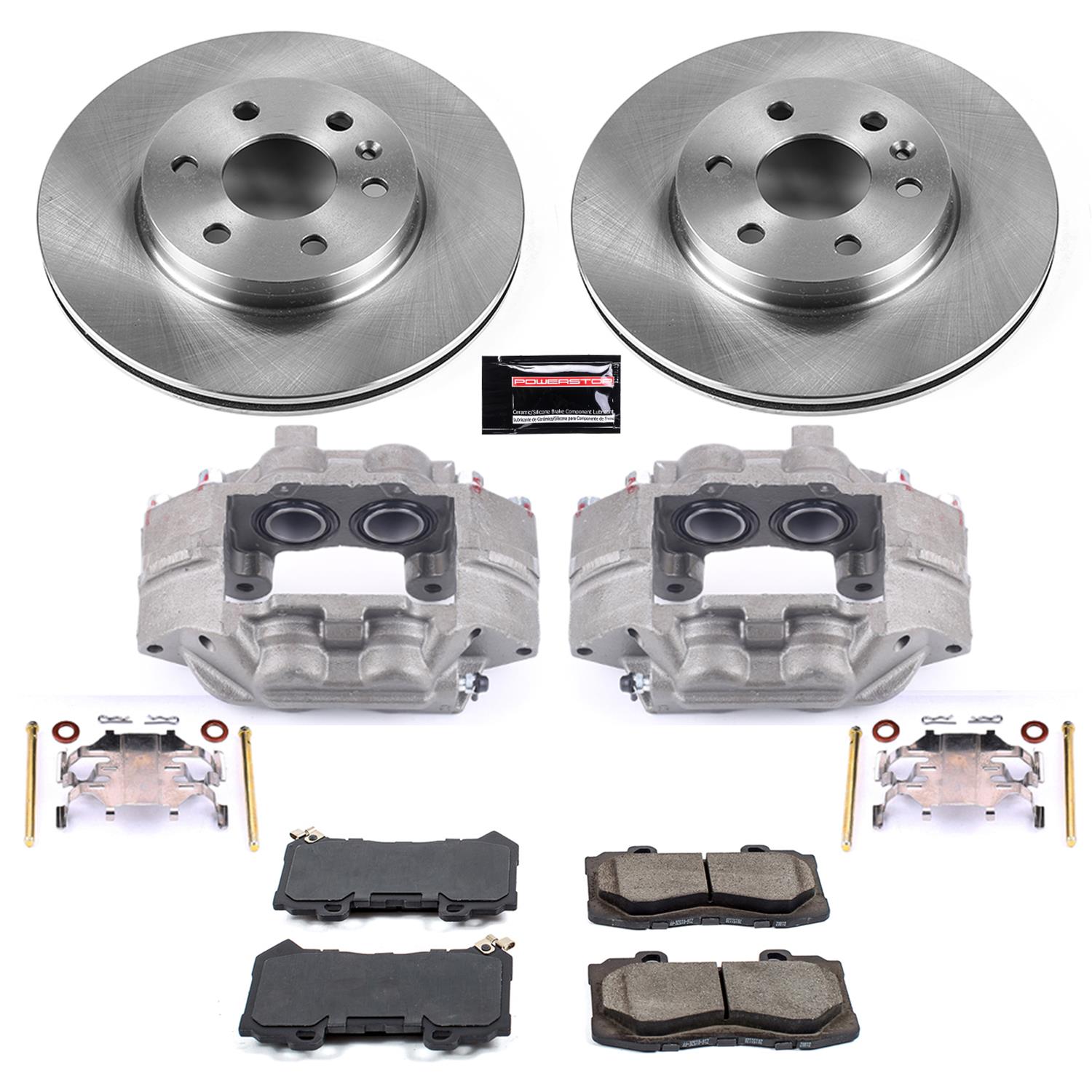 Power Stop 15-20 GMC Canyon Front Autospecialty Kit w/Cals (1x psbL5520, 1x psbL5521, 2x psbAR82188, 1x psb16-1802) thumbnail 2