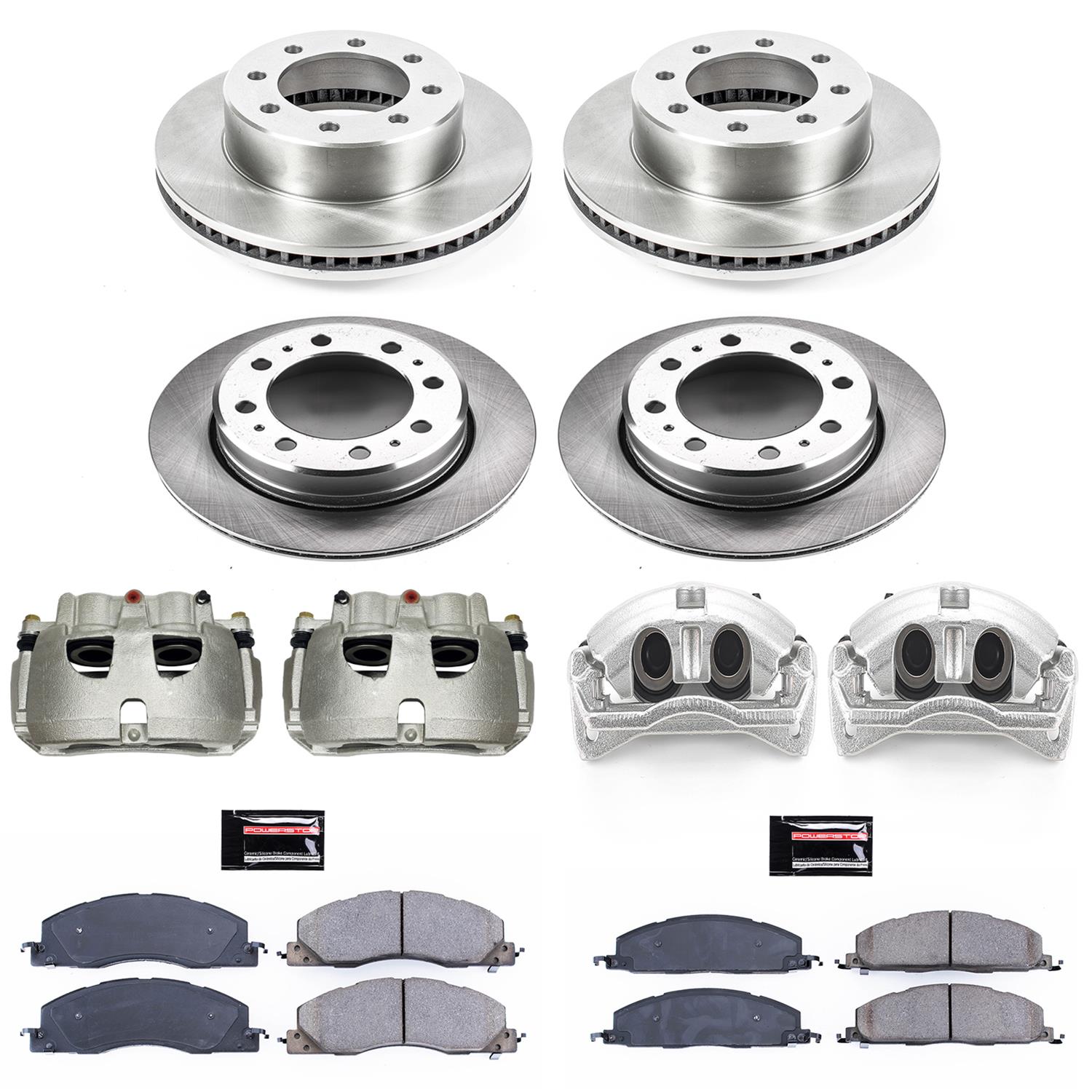 Power Stop 13-18 Ram 3500 Front & Rear Autospecialty Kit w/Cals (Bundled Kit) thumbnail 4