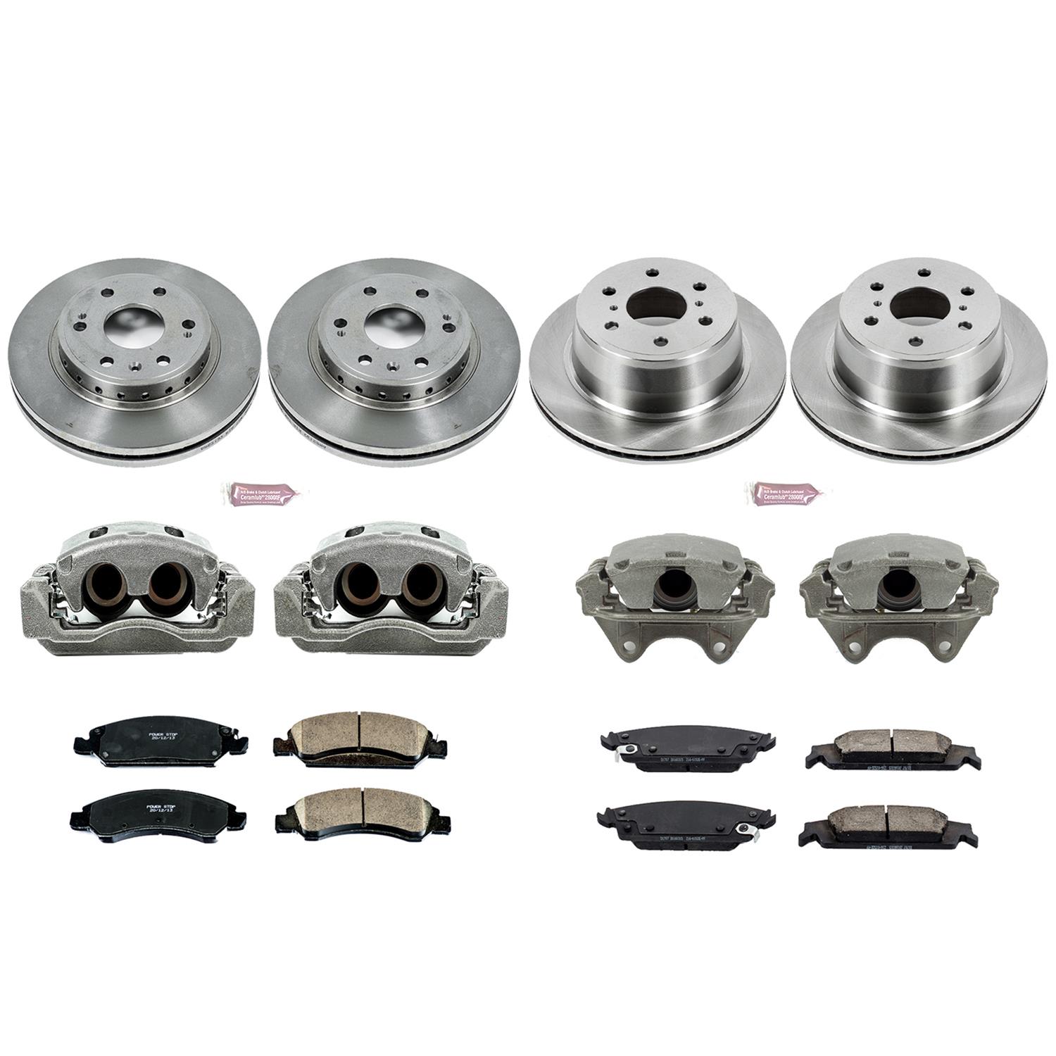 Power Stop 15-20 Chevrolet Tahoe Front & Rear Autospecialty Kit w/Cals (Bundled Kit) thumbnail 2