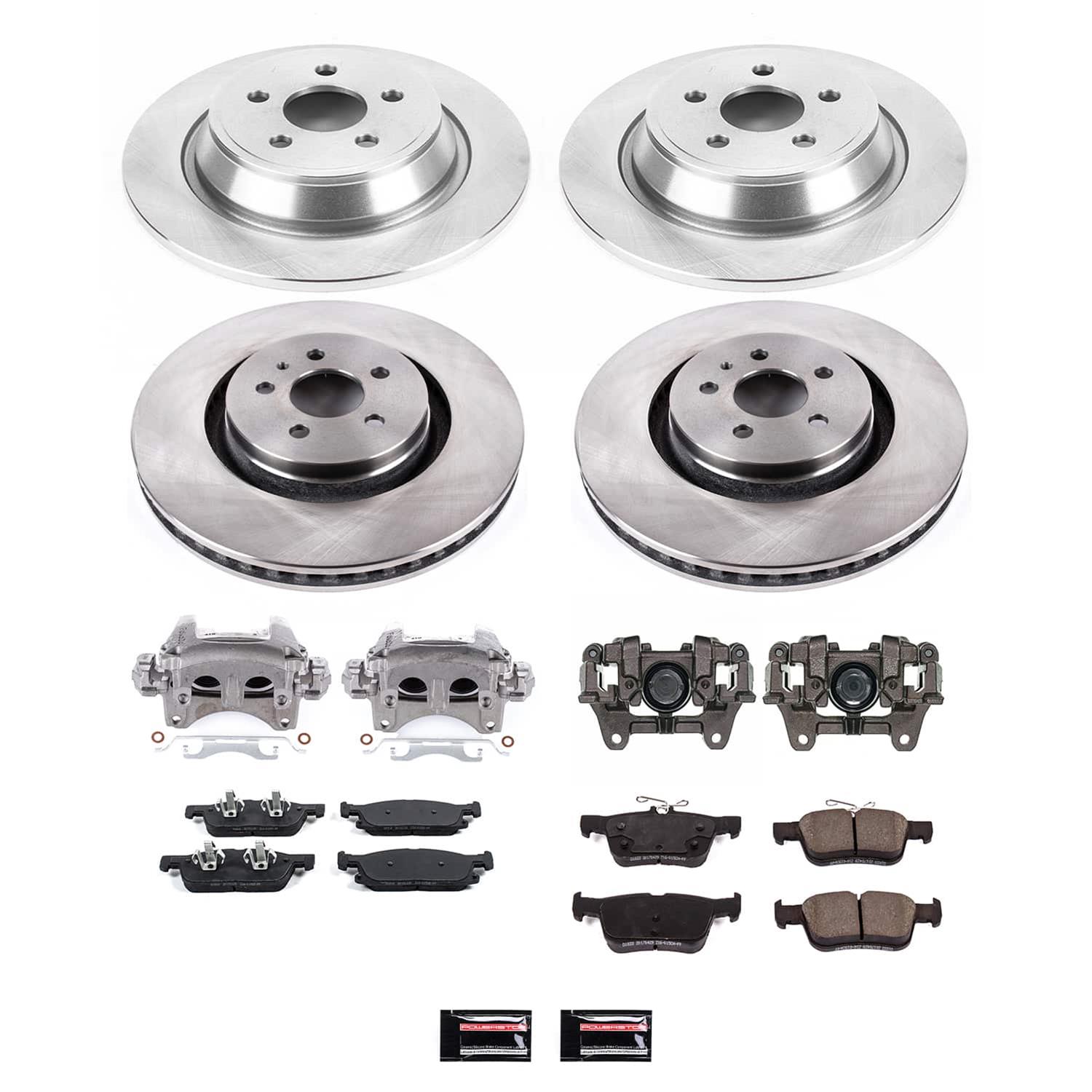 Power Stop 19-21 Lincoln Nautilus Front and Rear Autospecialty Kit w/Cals (Bundled Kit) thumbnail 2