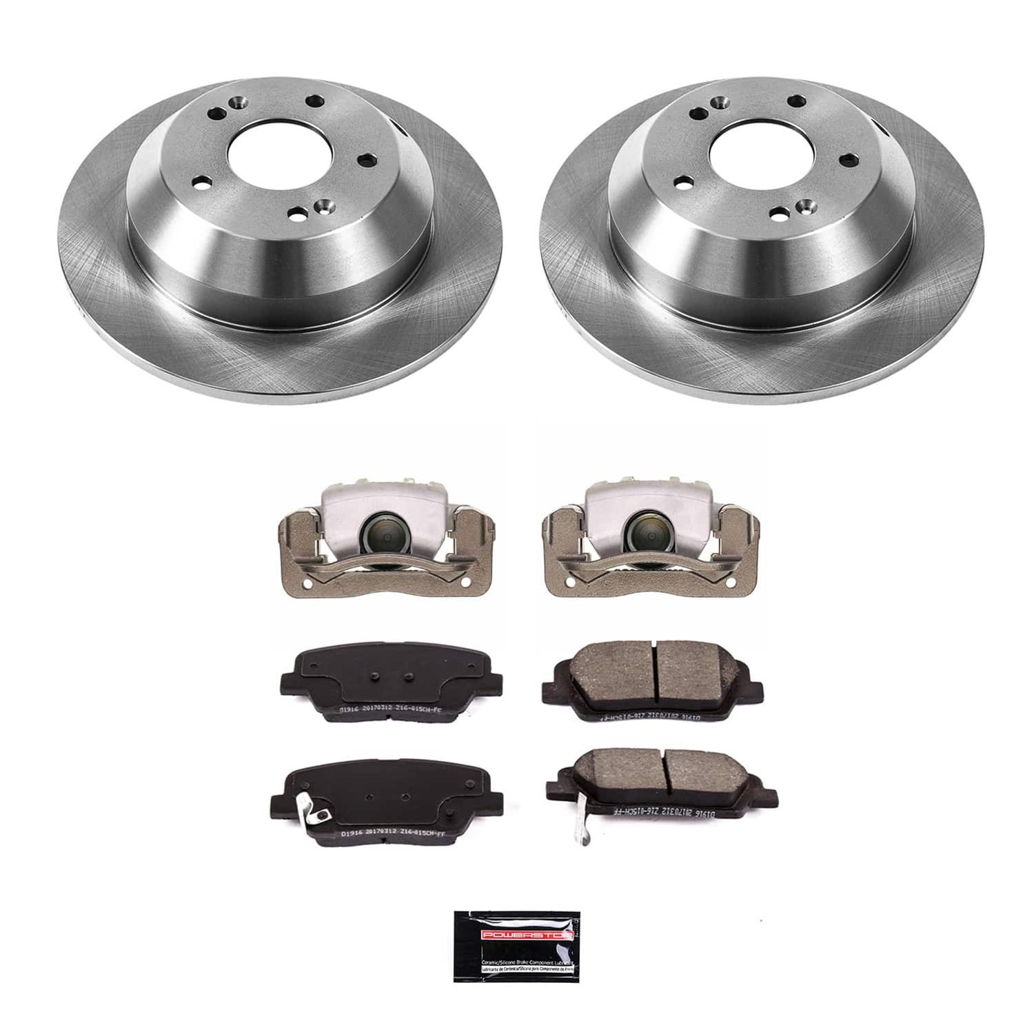 Power Stop 13-16 Hyundai Santa Fe Rear Autospecialty Kit w/Calipers thumbnail 2