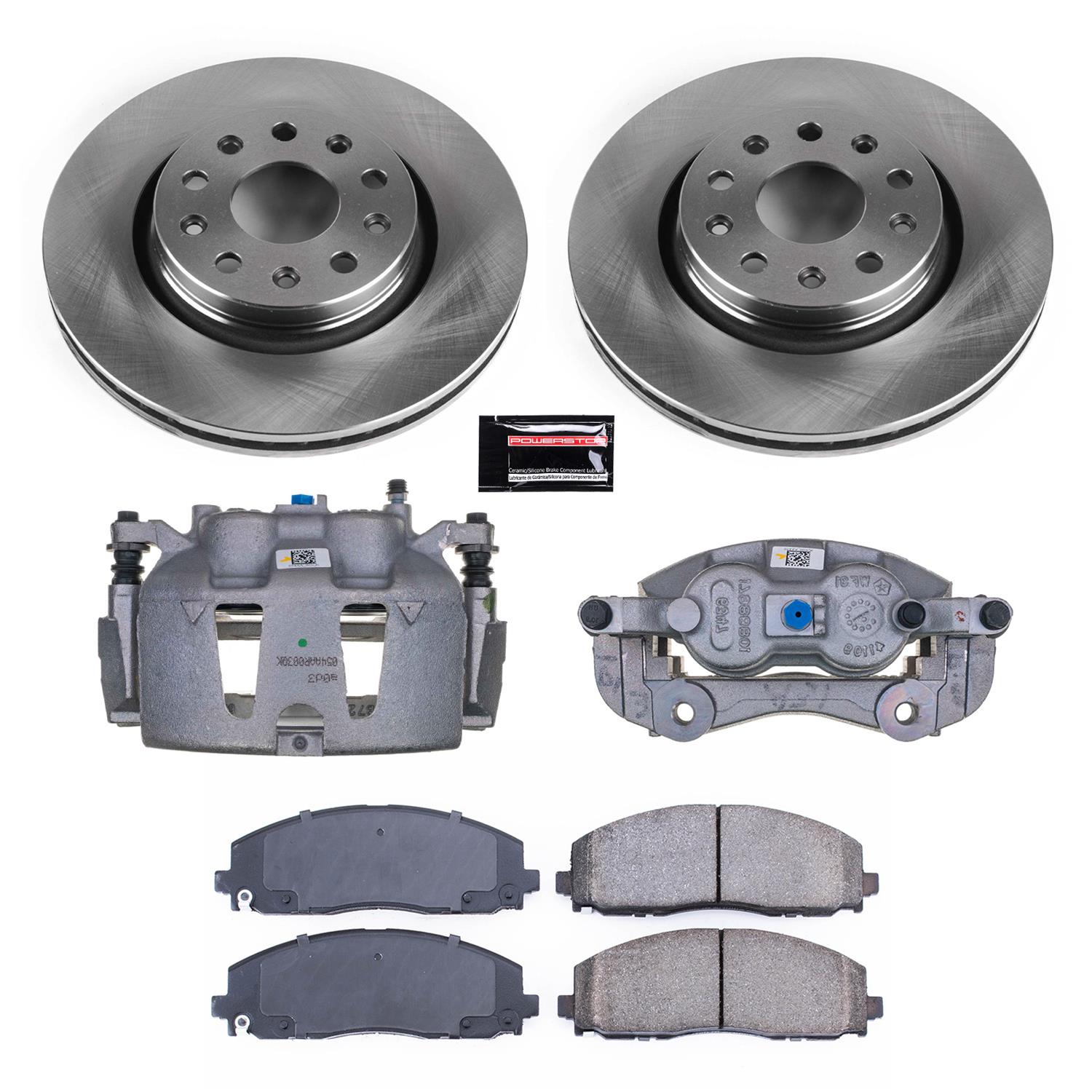 Power Stop 18-21 Jeep Wrangler Front Autospecialty Kit w/Cals (1x psbKOE7940, 1x psbL15100, 1x psbL15101) thumbnail 9