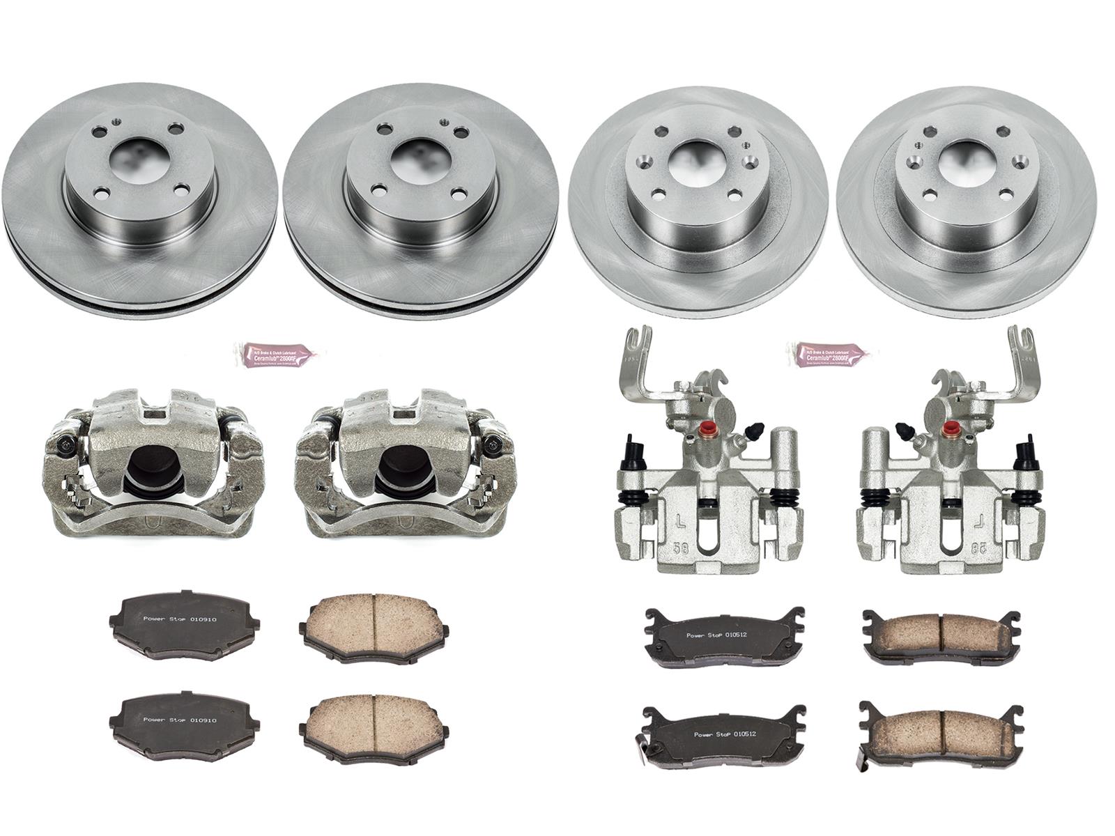 Power Stop KCOE794 Power Stop Z17 Evolution Plus Stock Replacement