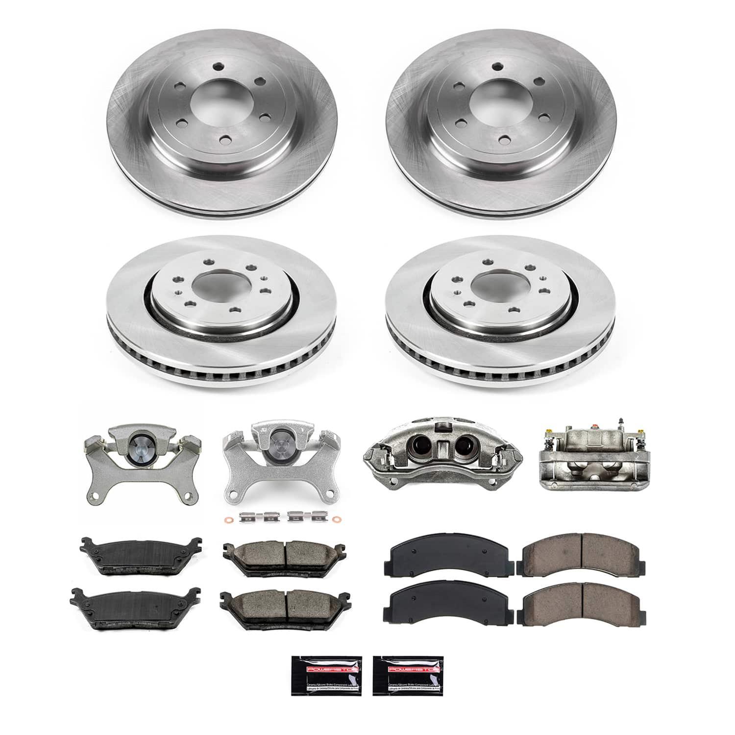 Power Stop 18-20 Ford F-150 Front and Rear Autospecialty Kit w/Cals (Bundled Kit) thumbnail 2
