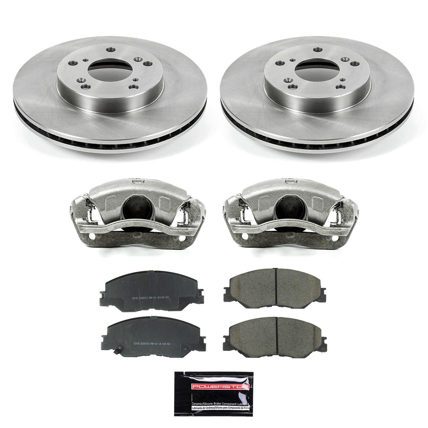 Power Stop 22-23 Honda Civic Front Autospecialty Kit w/Calipers (1x psbL2660, 1x psbL2661, 1x psbKOE8318) thumbnail 2