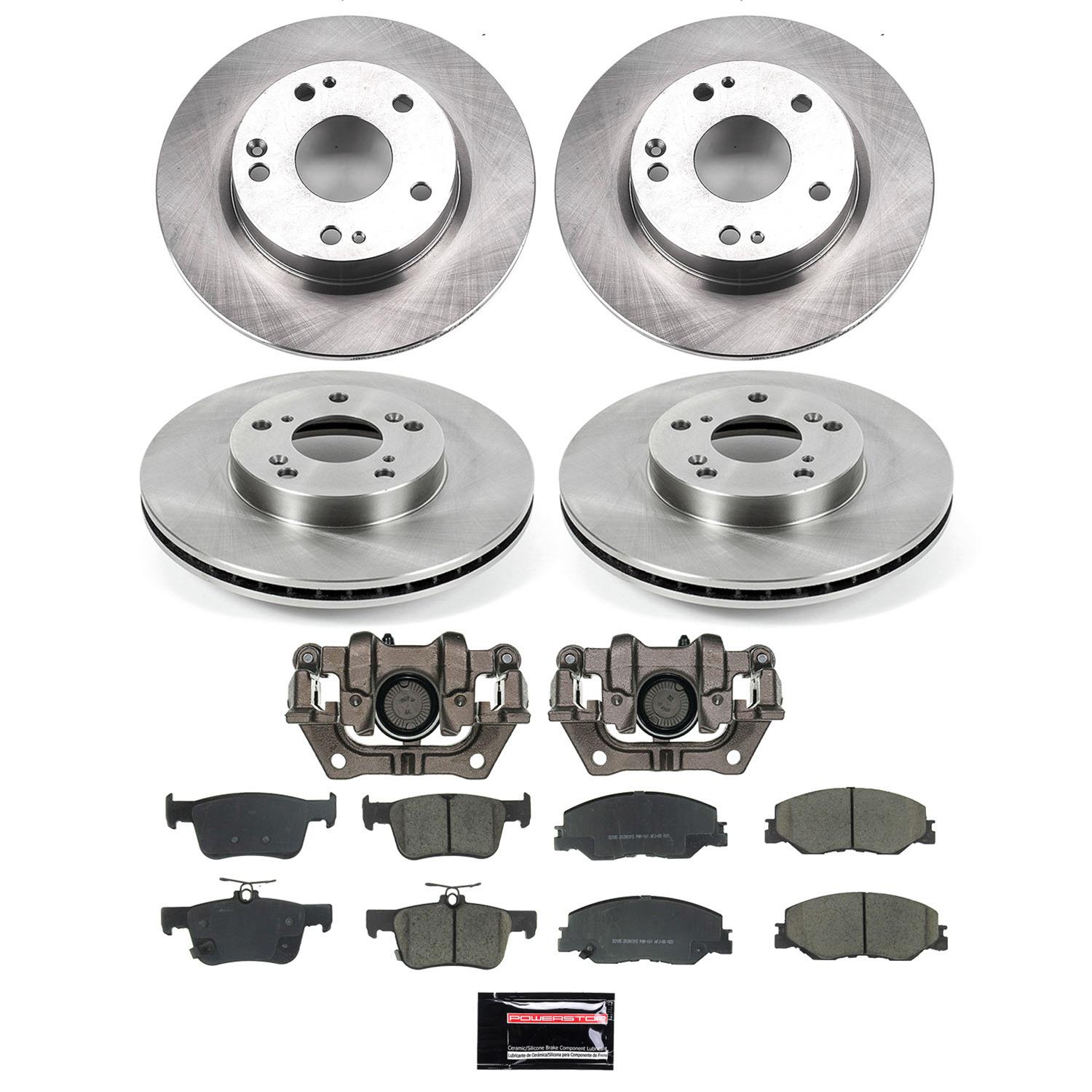Power Stop 22-23 Honda Civic Front and Rear Autospecialty Kit w/Calipers (Bundled Kit) thumbnail 2
